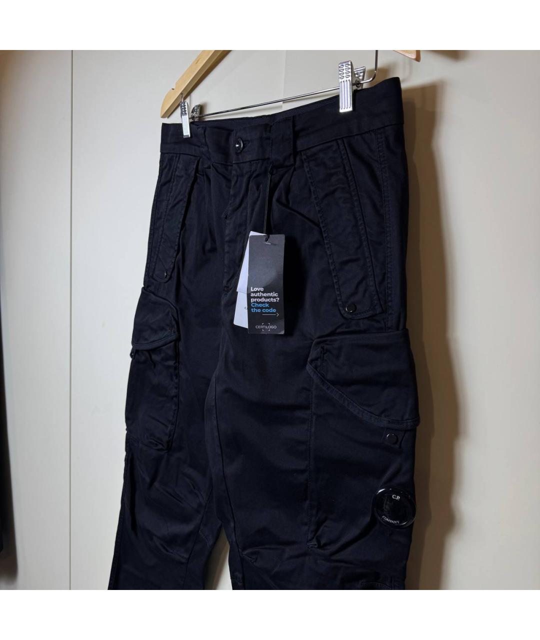 CP COMPANY Черные повседневные брюки, фото 4