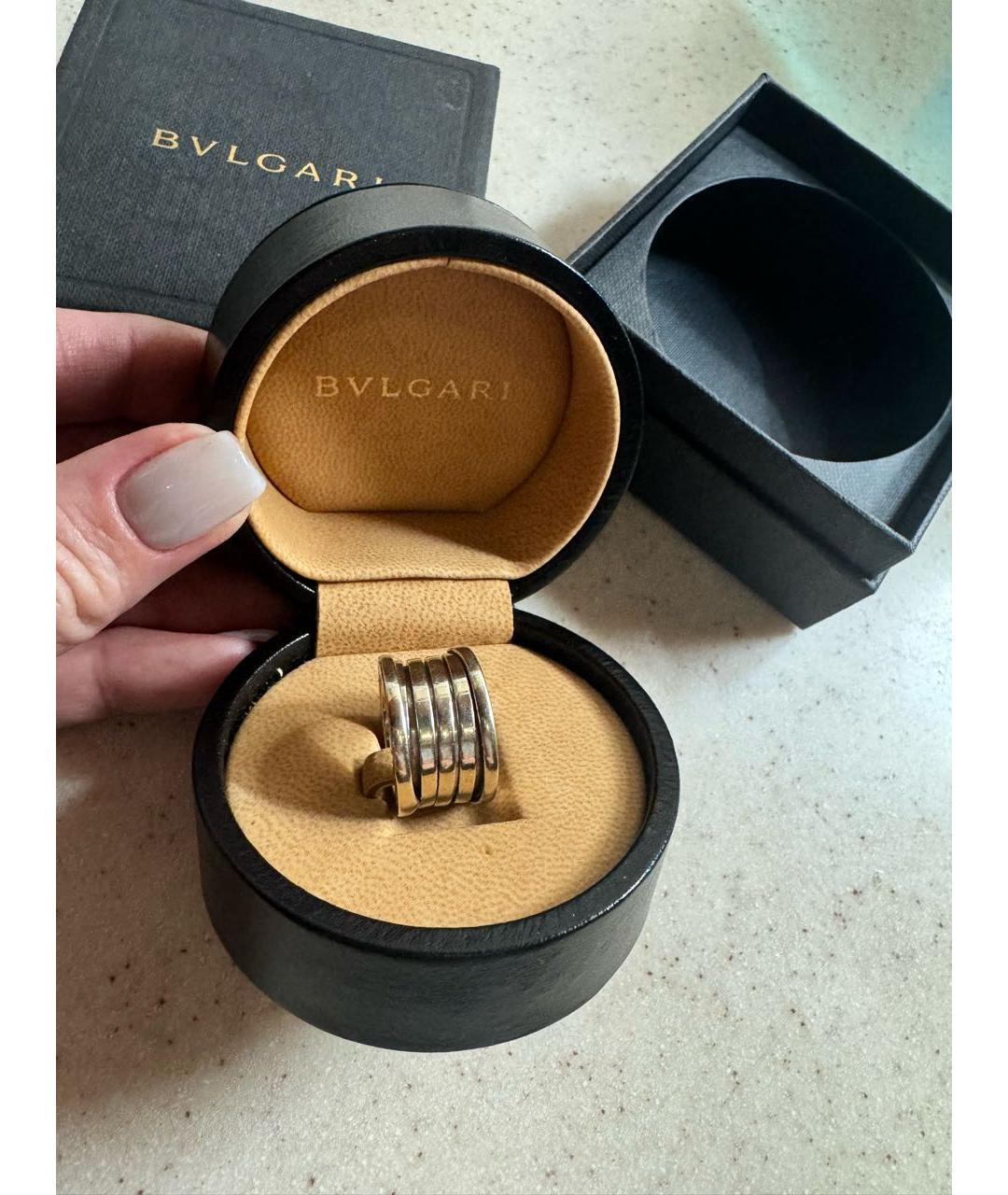 BVLGARI Кольцо из белого золота, фото 4