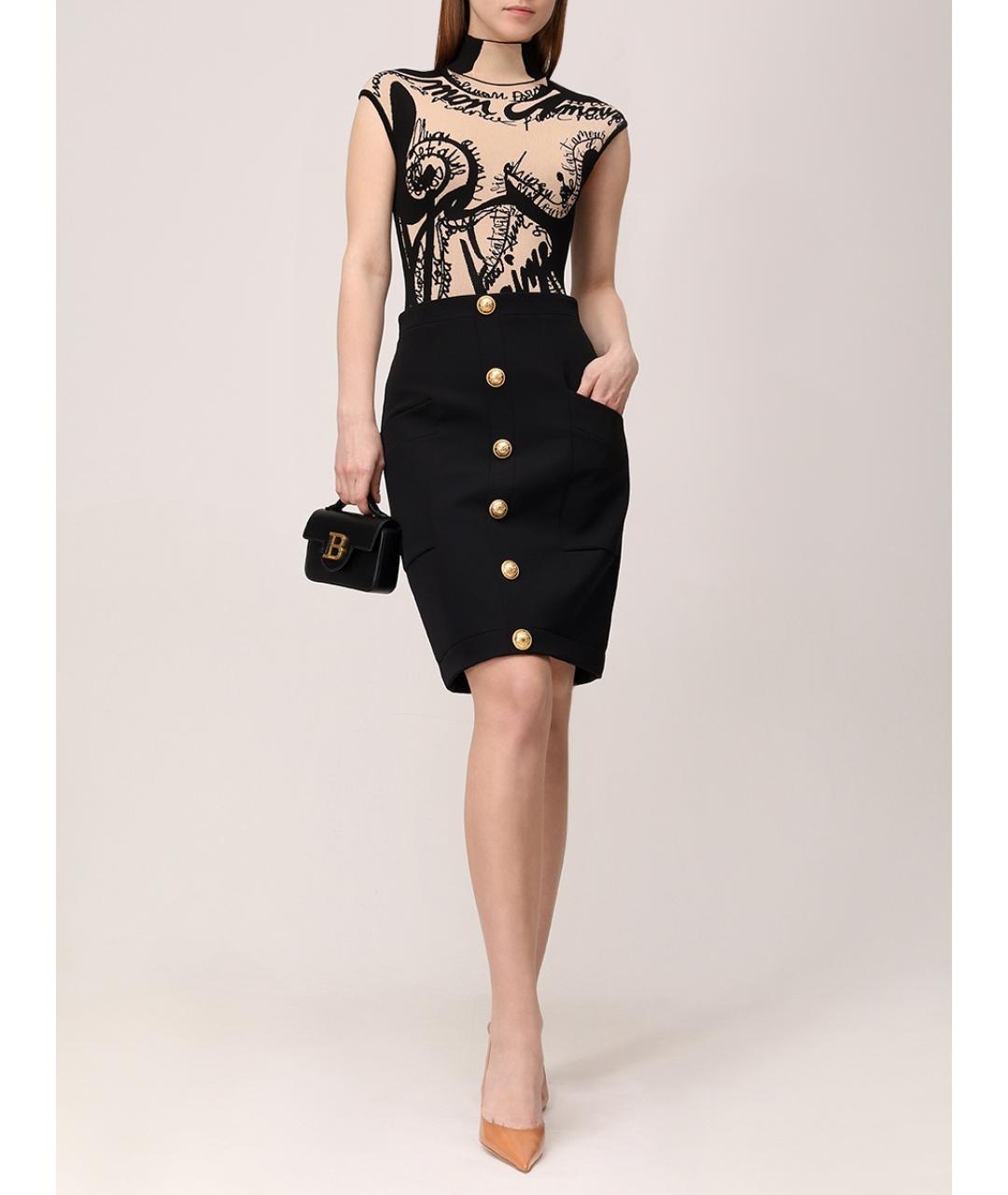 BALMAIN Мульти вискозное боди, фото 2