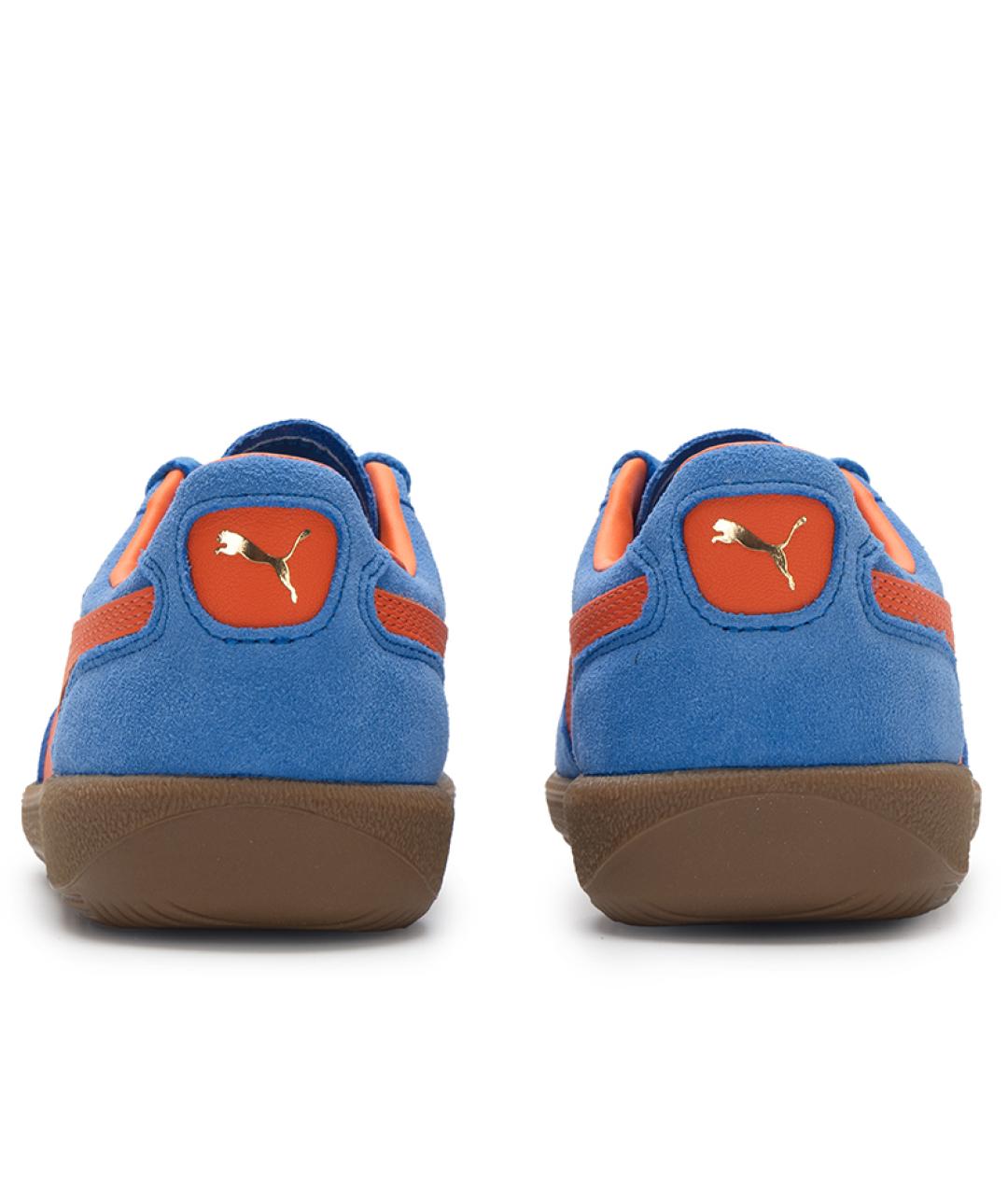PUMA Синие кожаные кеды, фото 4