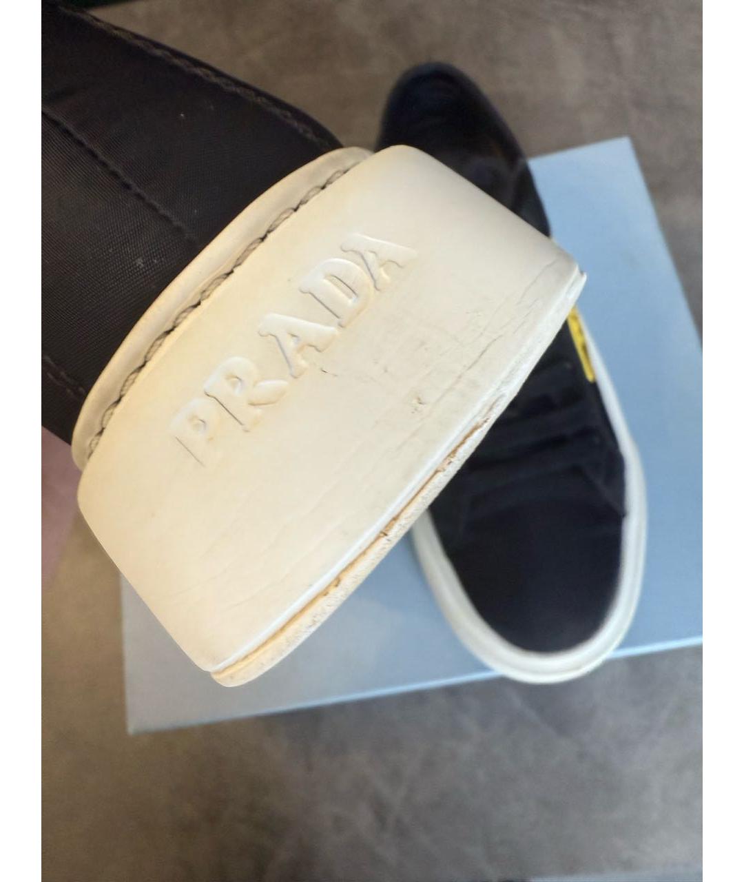 PRADA Черные кеды, фото 6