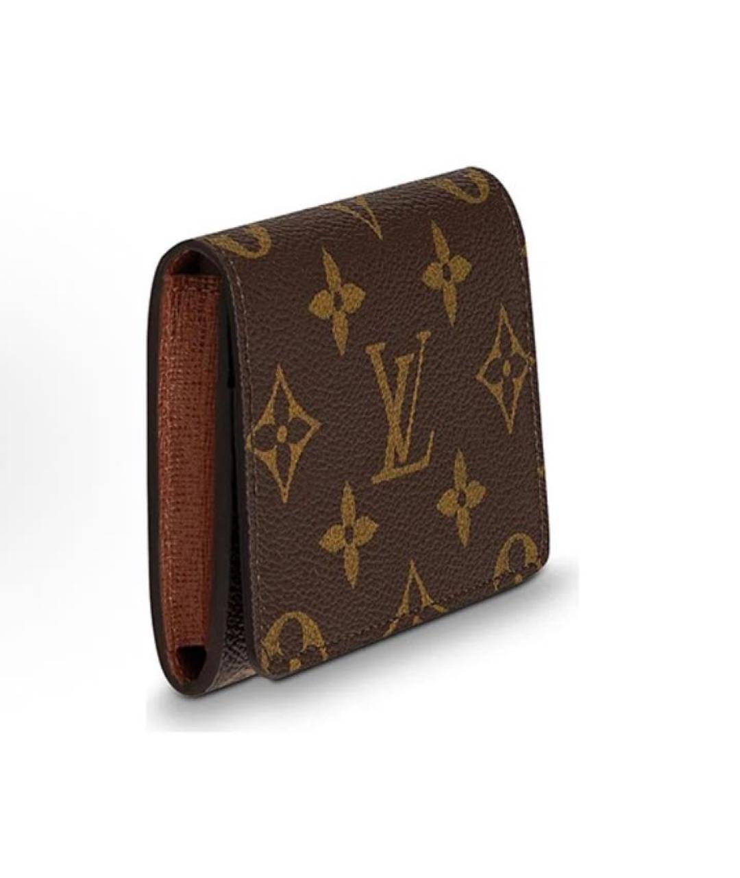 LOUIS VUITTON Коричневая визитница, фото 2