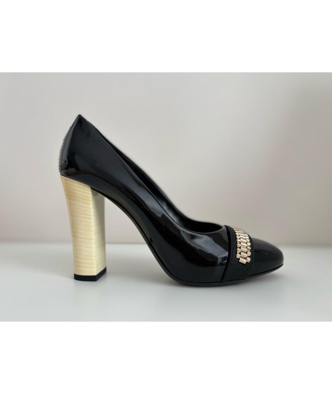 LANVIN Черные туфли из лакированной кожи, фото 9