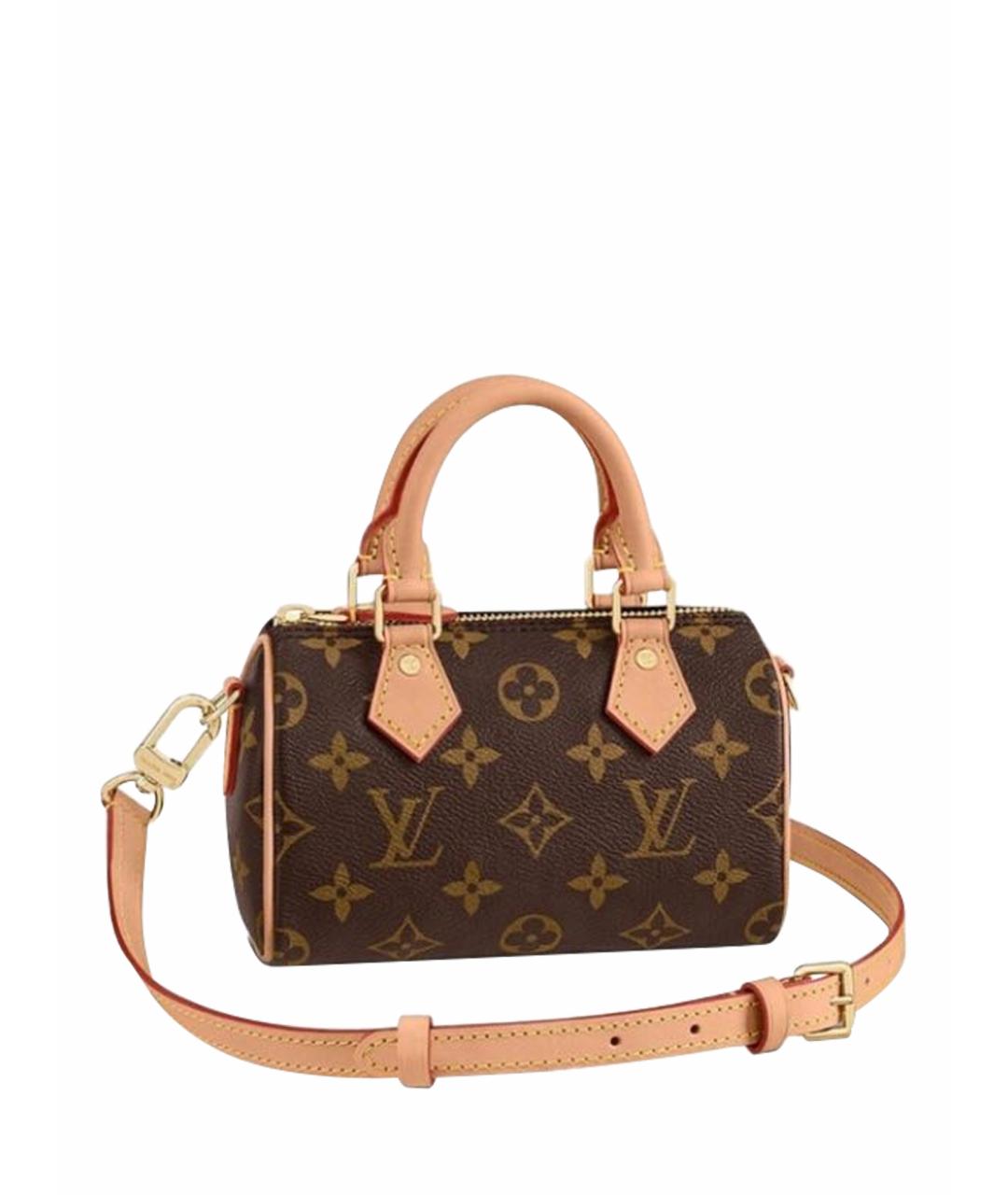LOUIS VUITTON Коричневая сумка через плечо, фото 1