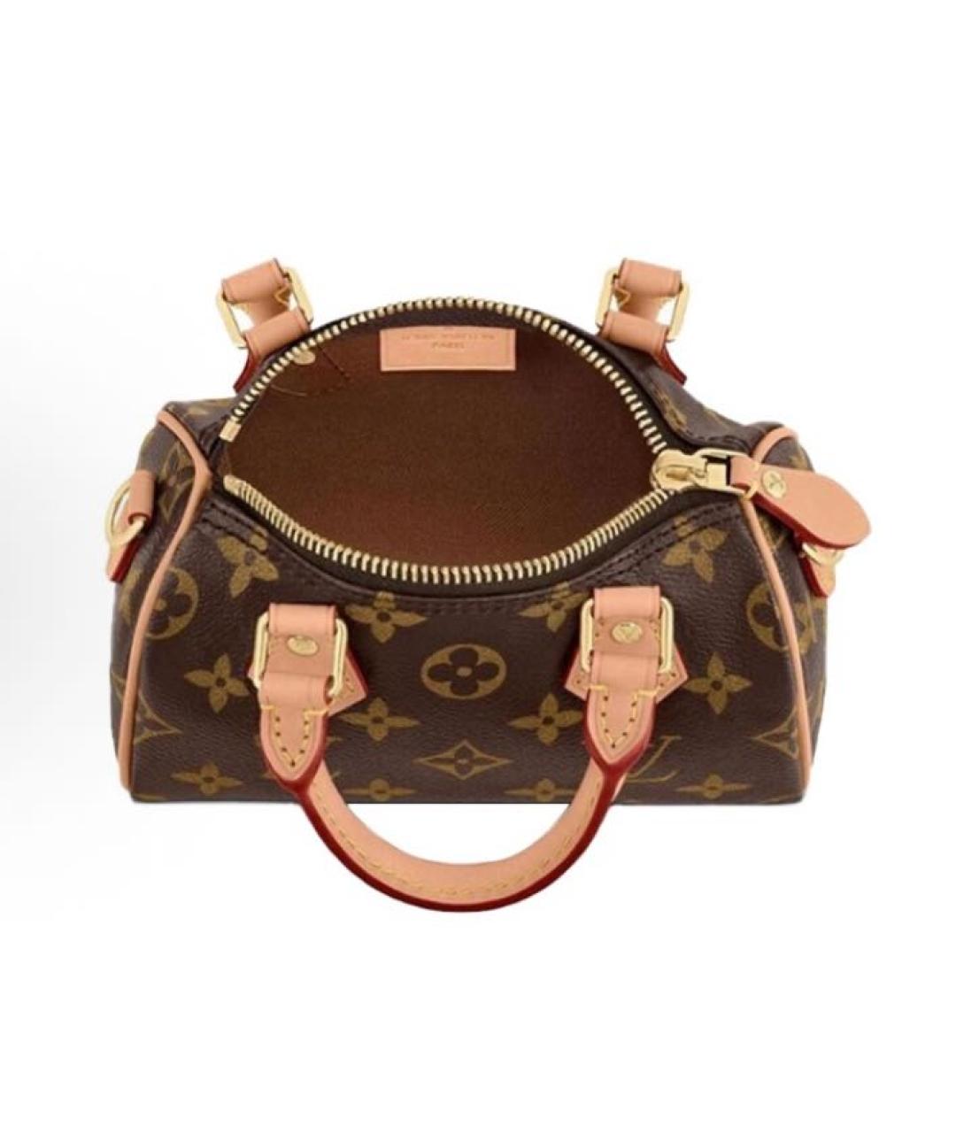 LOUIS VUITTON Коричневая сумка через плечо, фото 3