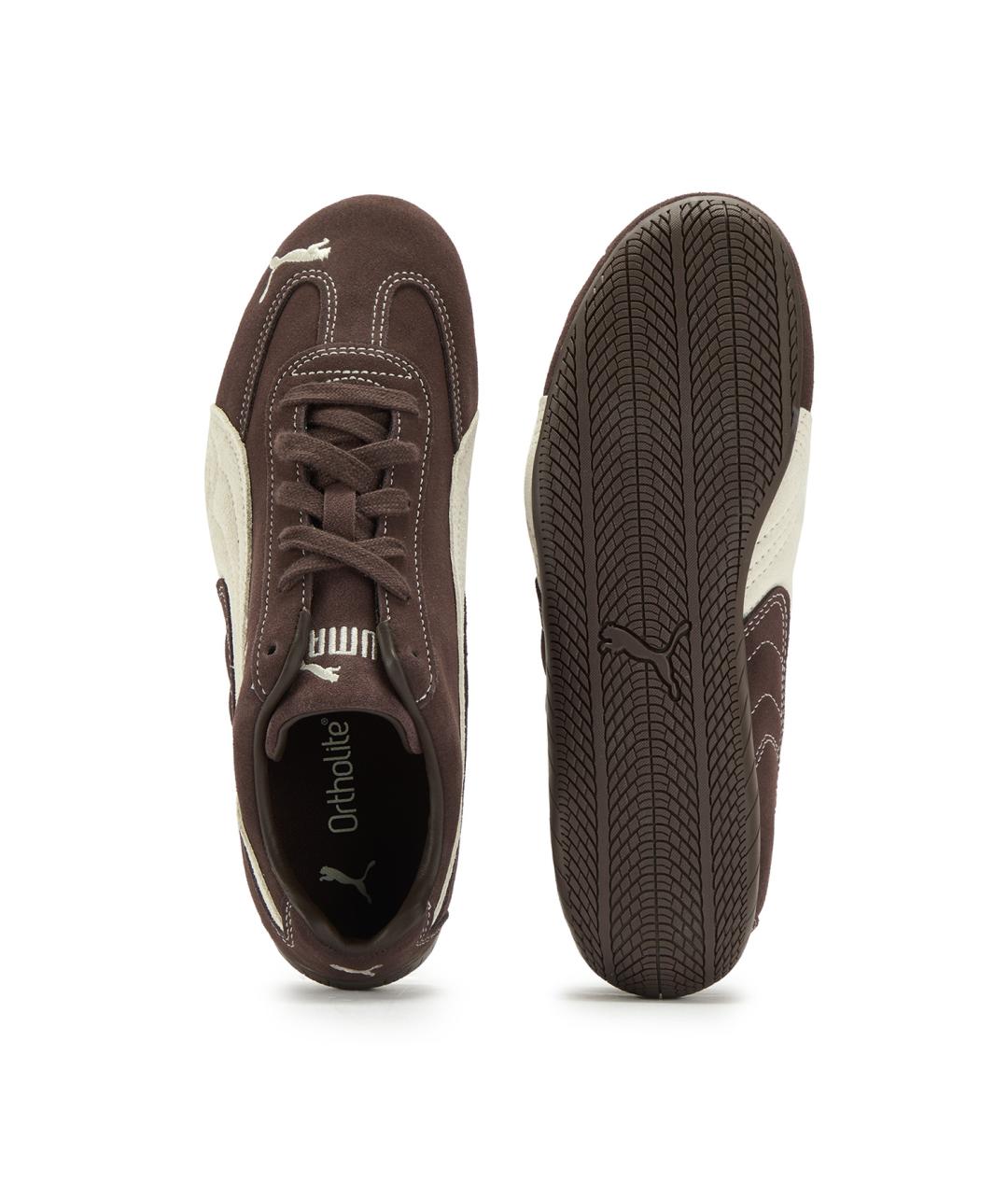 PUMA Коричневые кеды, фото 5