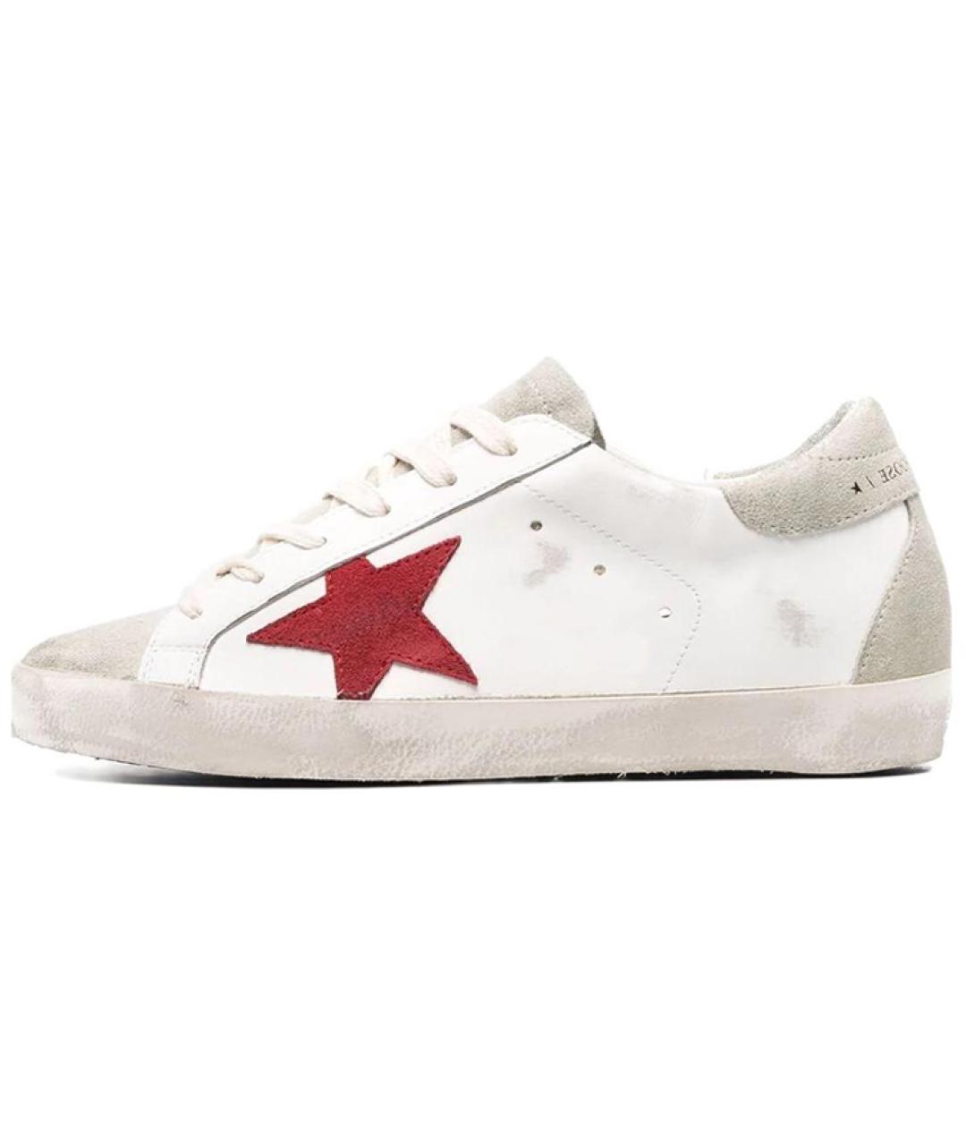 GOLDEN GOOSE DELUXE BRAND Белые кеды, фото 2