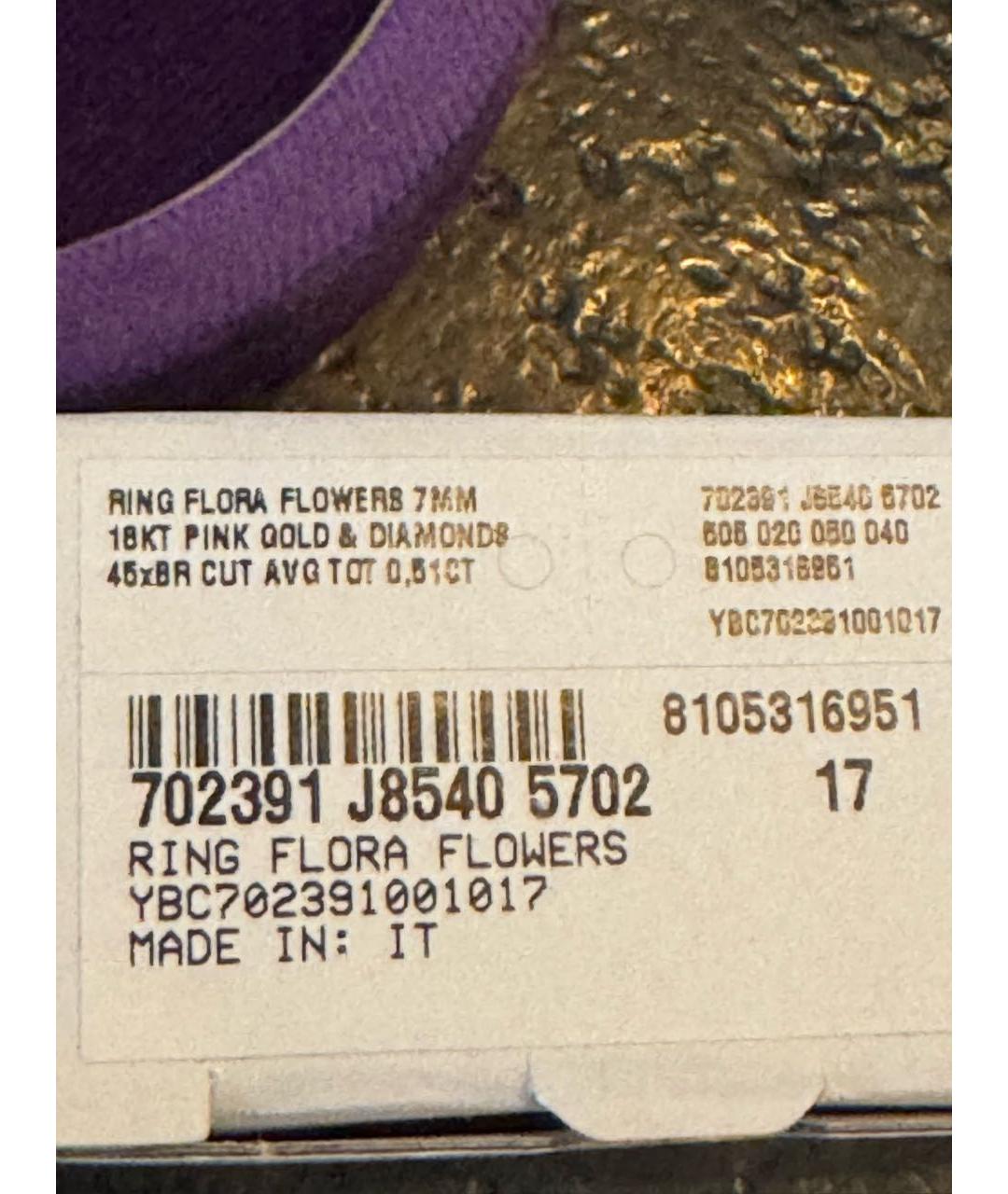 GUCCI Золотое кольцо из розового золота, фото 9