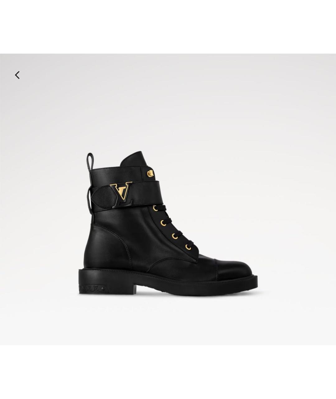 LOUIS VUITTON Черные сапоги, фото 6