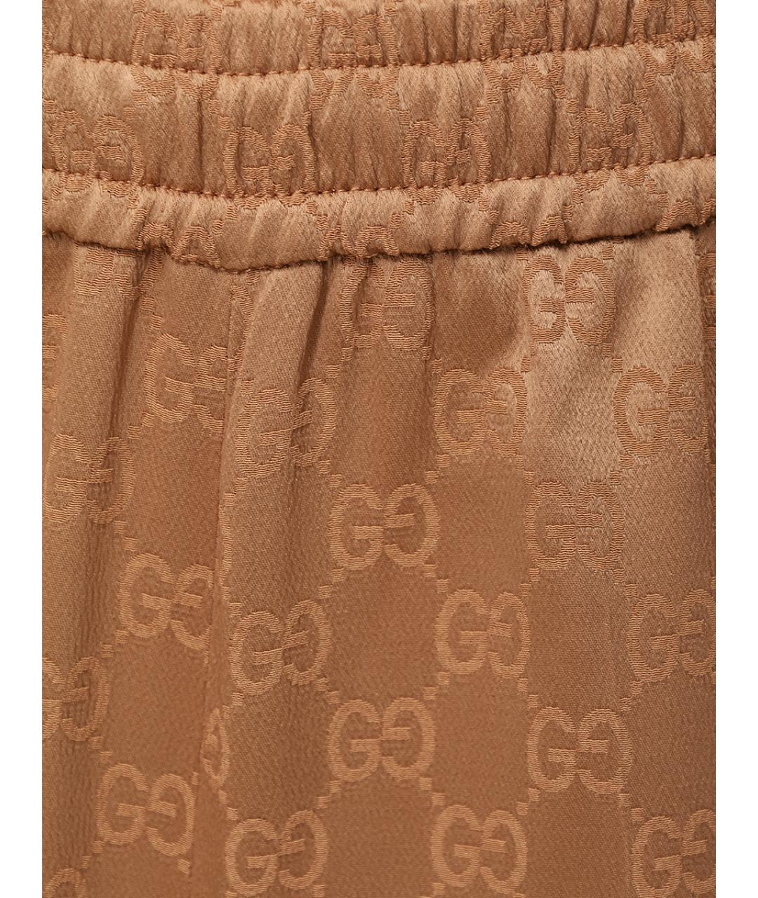 GUCCI Бежевые брюки широкие, фото 6
