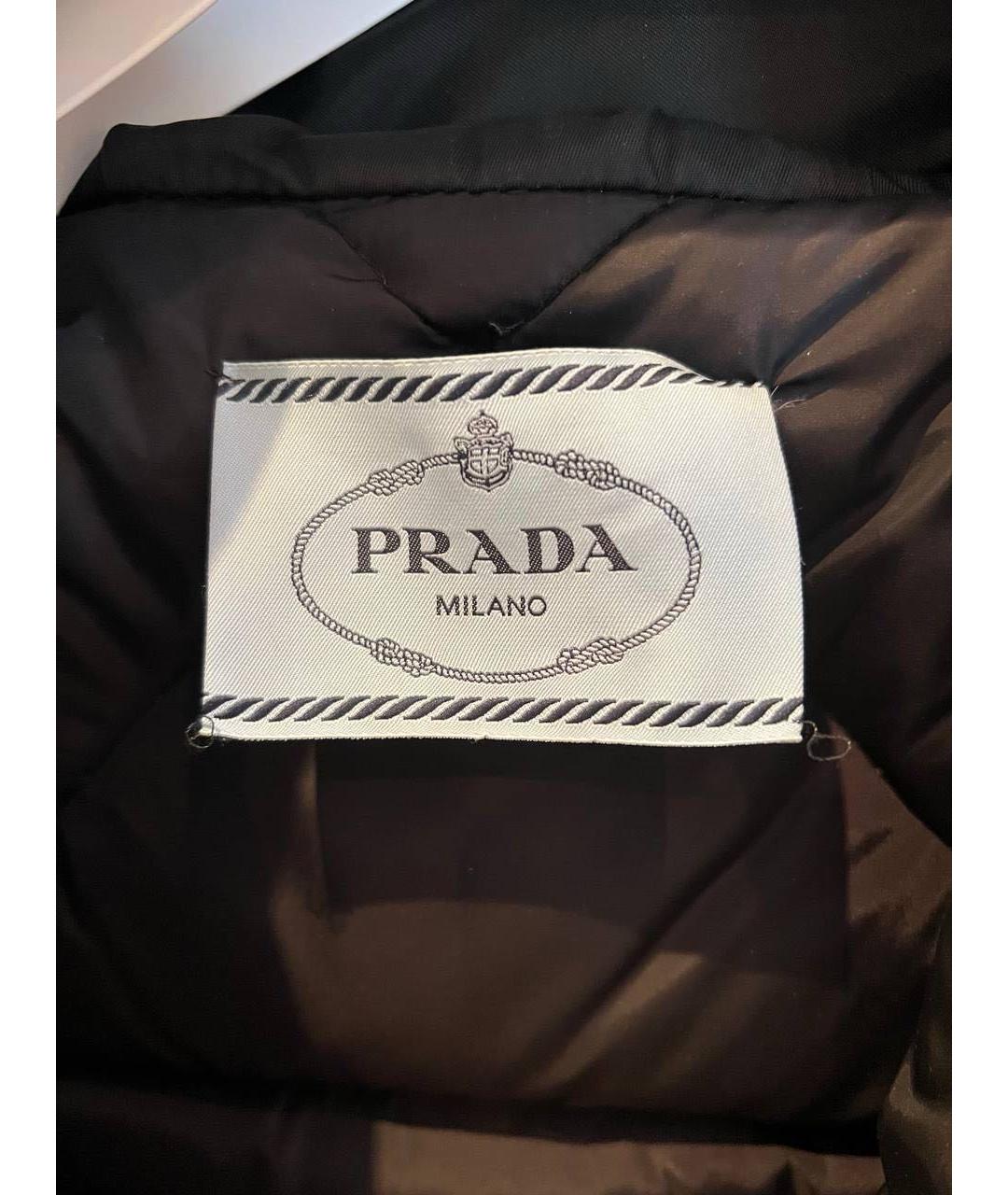 PRADA Черный пуховик, фото 3