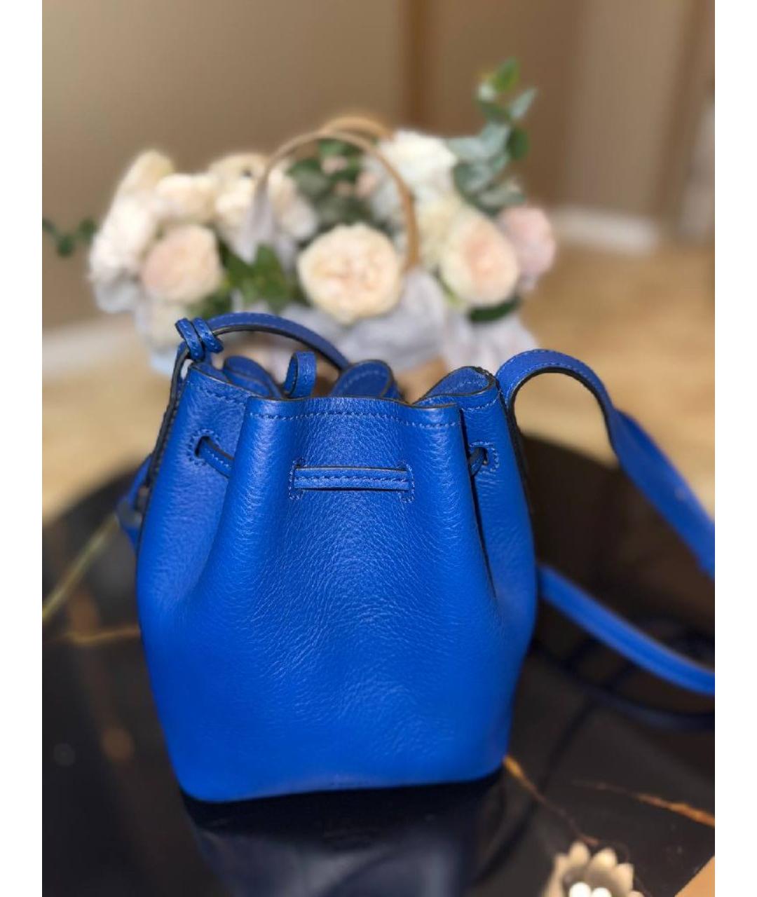 POLO RALPH LAUREN Синяя сумка через плечо, фото 7