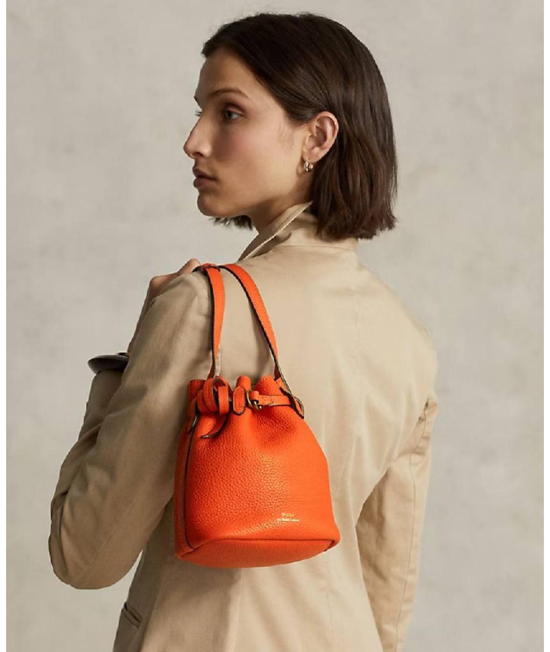 POLO RALPH LAUREN Синяя сумка через плечо, фото 6