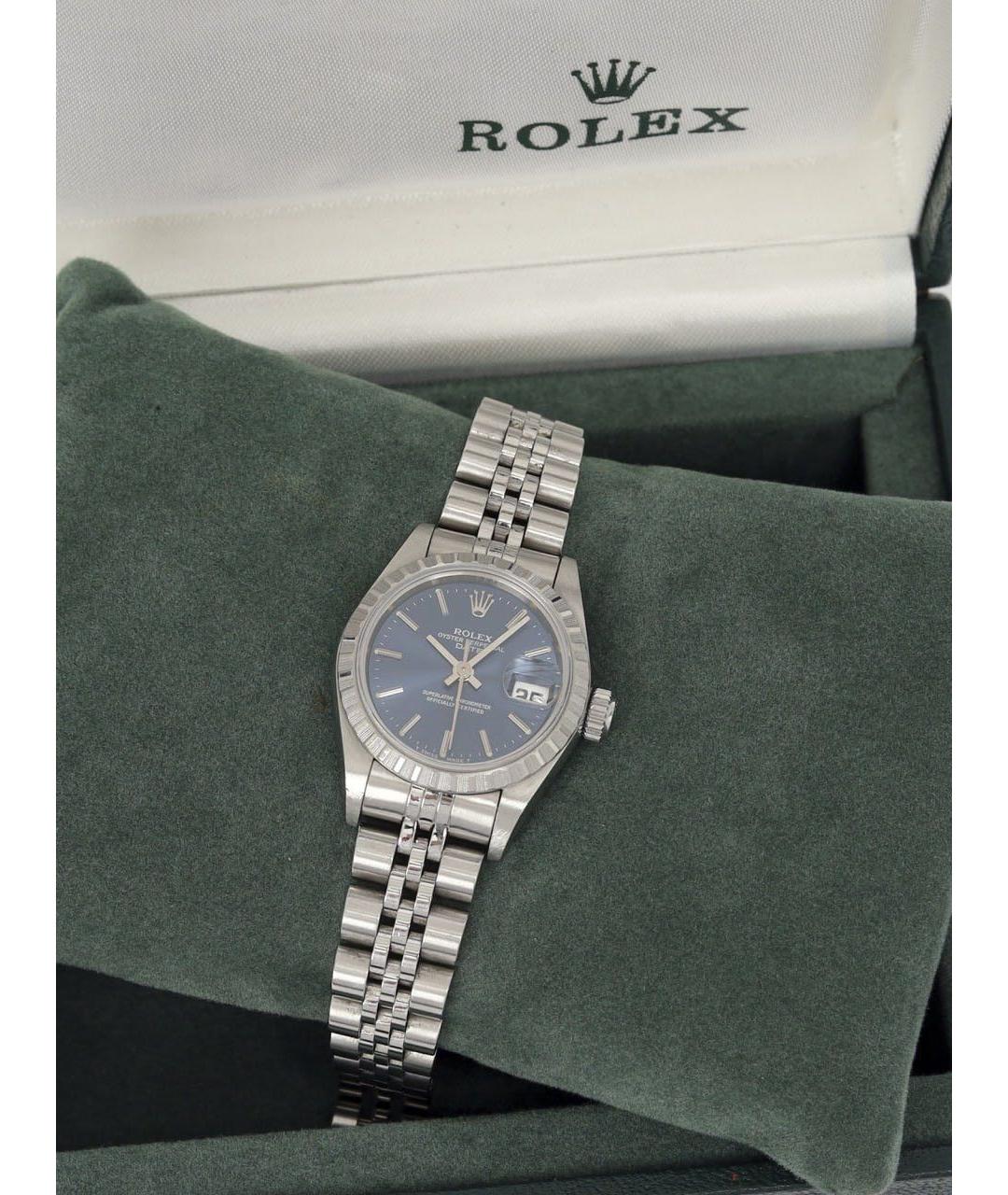 ROLEX Синие часы, фото 6