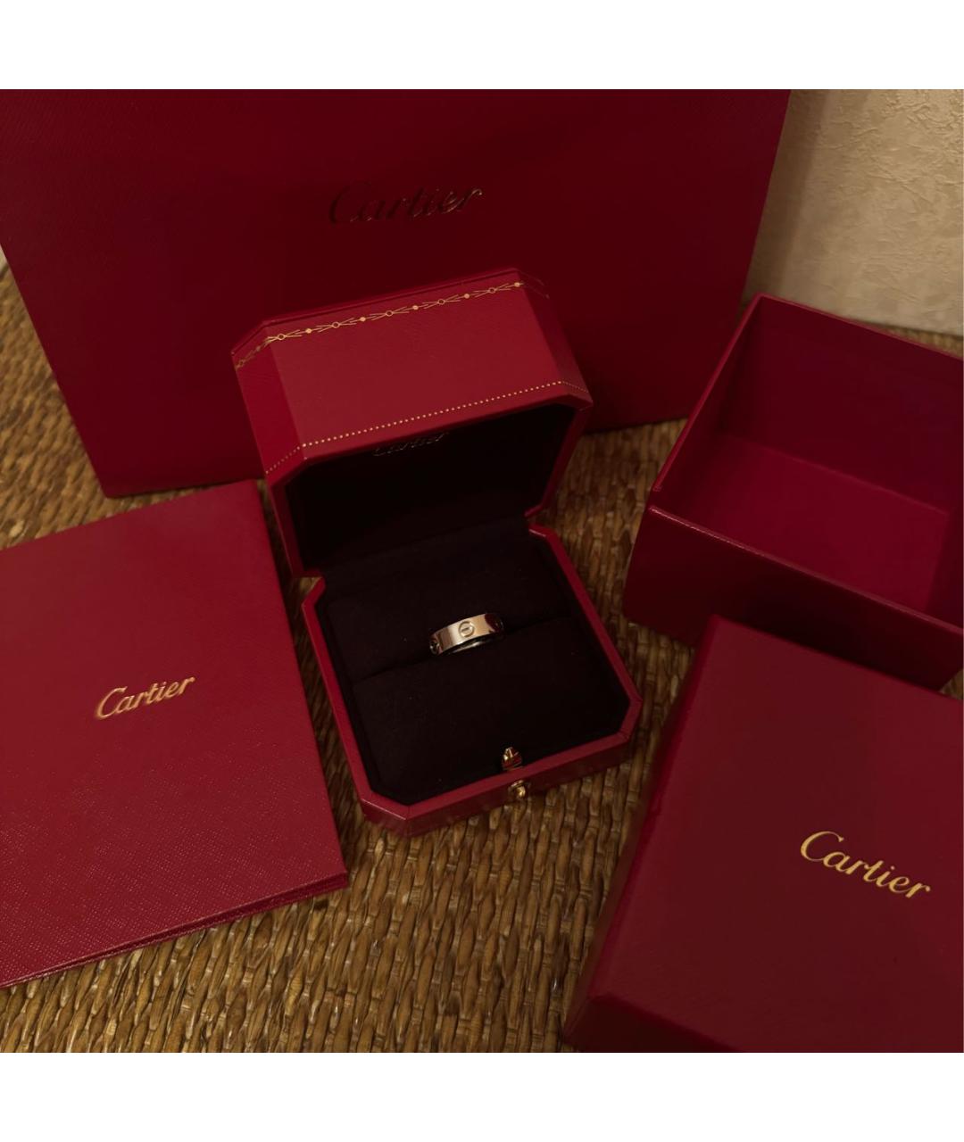 CARTIER Кольцо из белого золота, фото 4