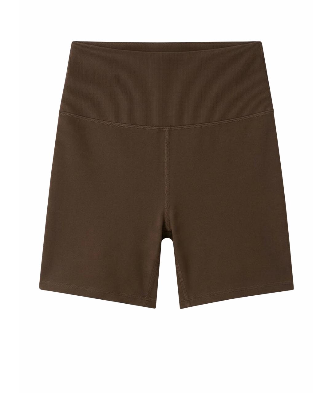 ALO YOGA Коричневые спортивные брюки и шорты, фото 1