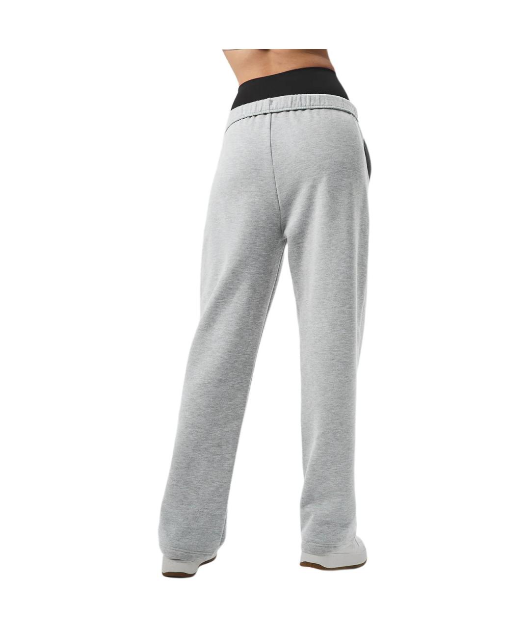 ALO YOGA Серые спортивные брюки и шорты, фото 2