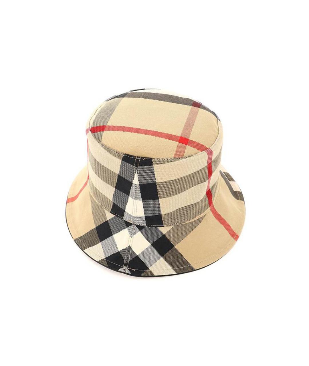 BURBERRY Бежевая хлопковая панама, фото 1