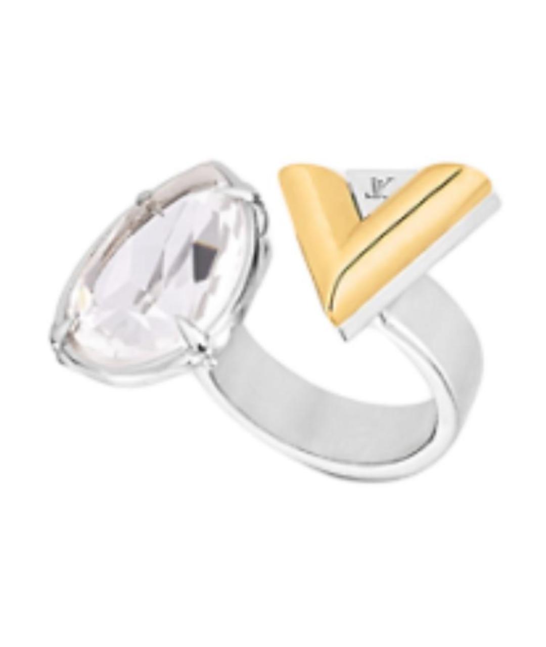 LOUIS VUITTON Серебряное металлическое кольцо, фото 1