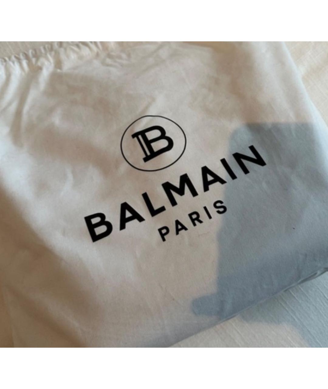 BALMAIN Черная сумка через плечо, фото 5