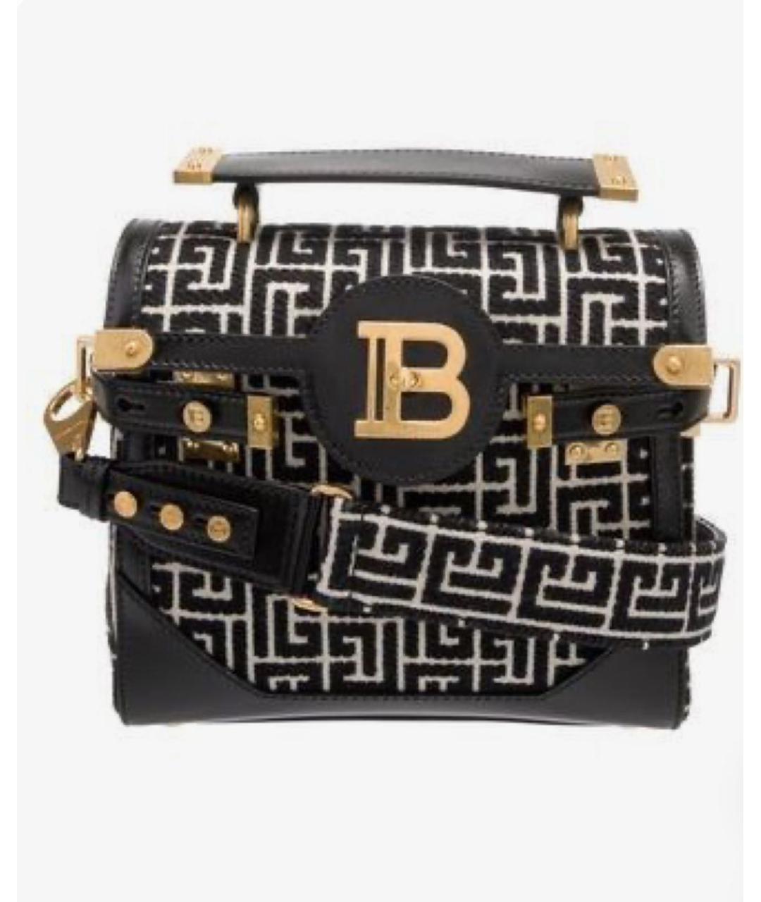 BALMAIN Черная сумка через плечо, фото 2