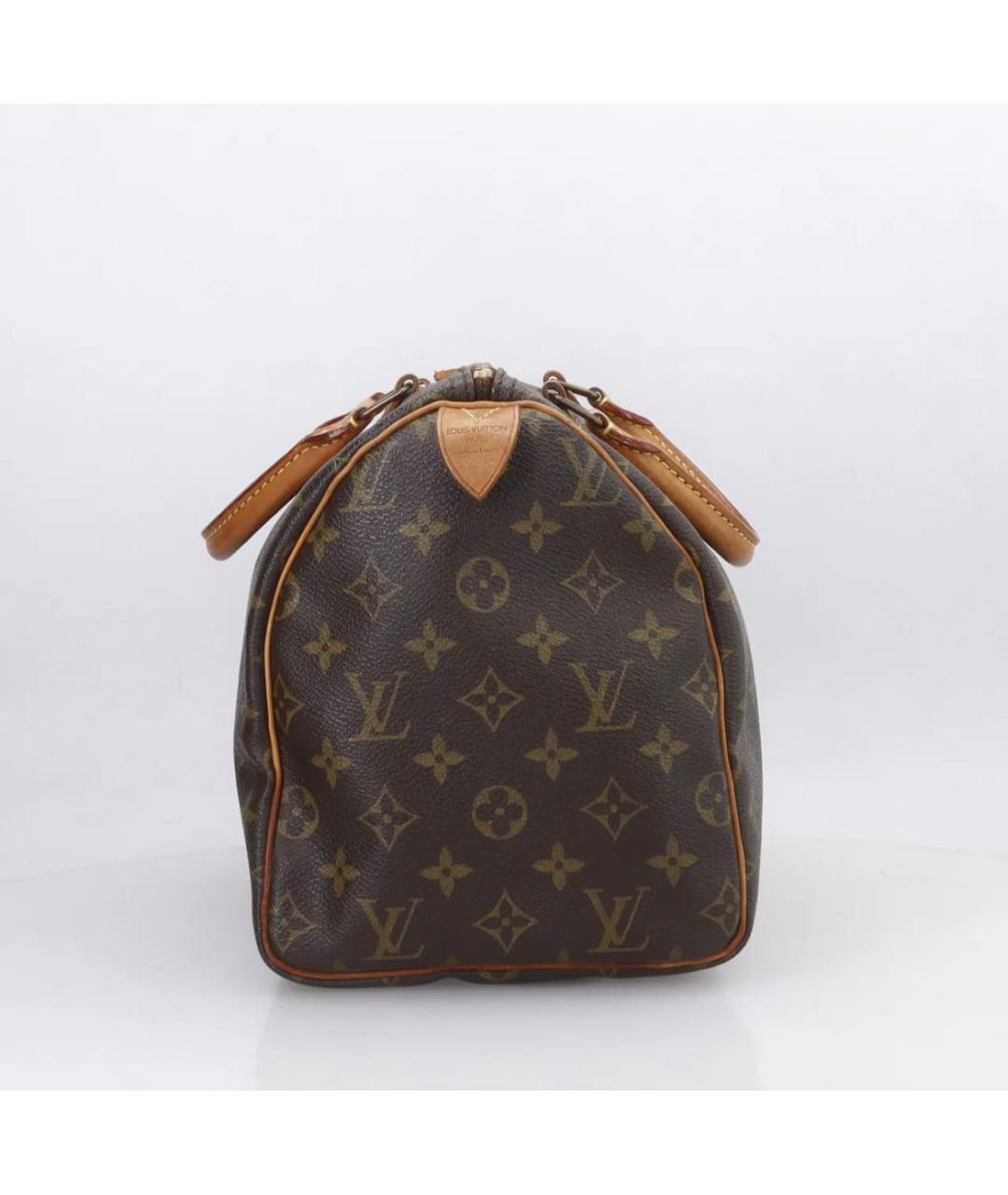 LOUIS VUITTON Коричневая сумка с короткими ручками, фото 2