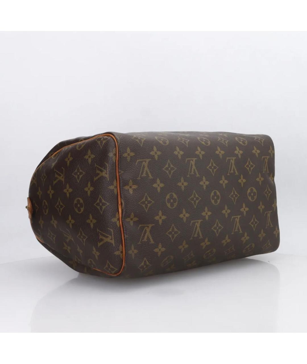 LOUIS VUITTON Коричневая сумка с короткими ручками, фото 5