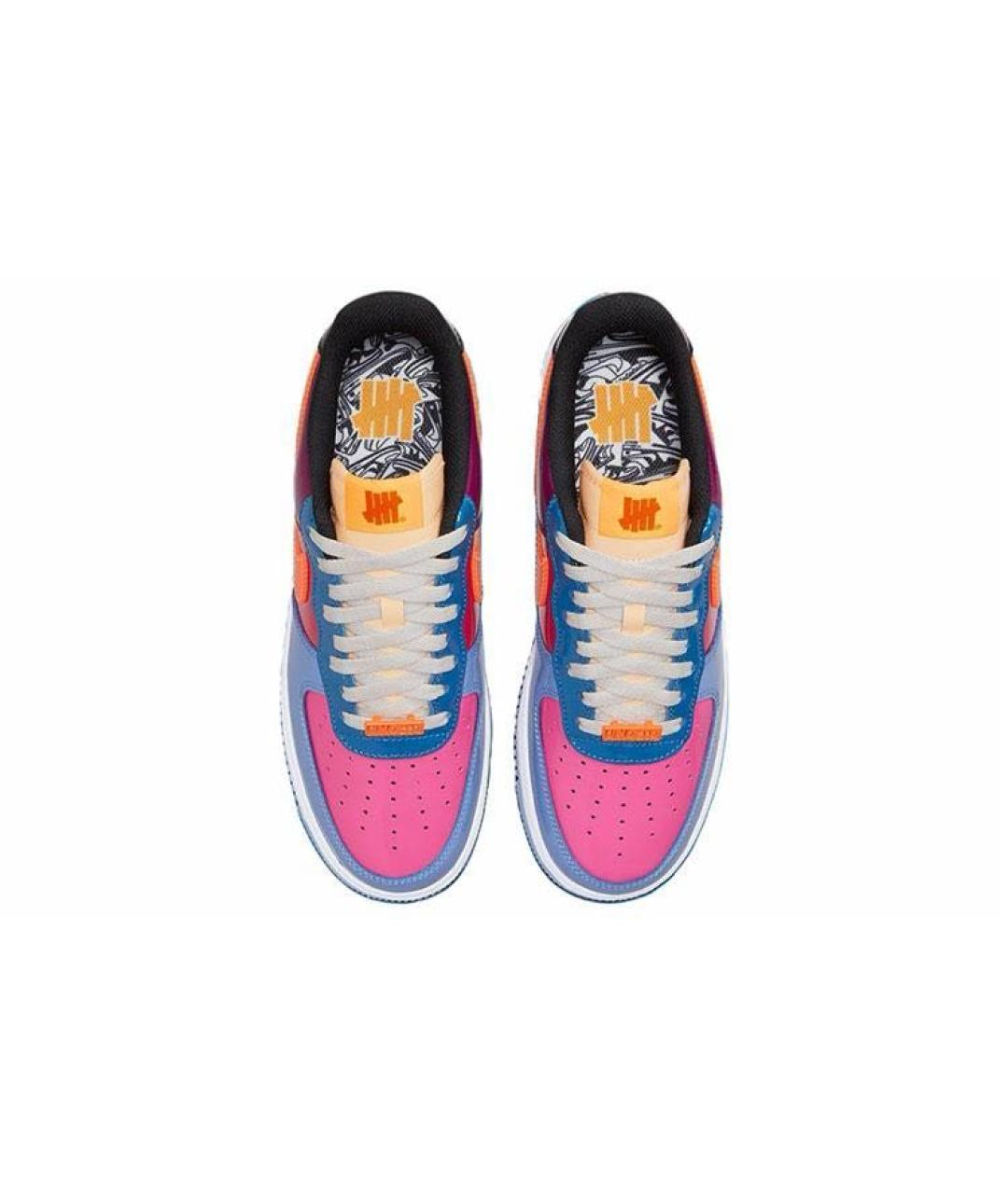 NIKE Мульти низкие кроссовки / кеды из лакированной кожи, фото 5