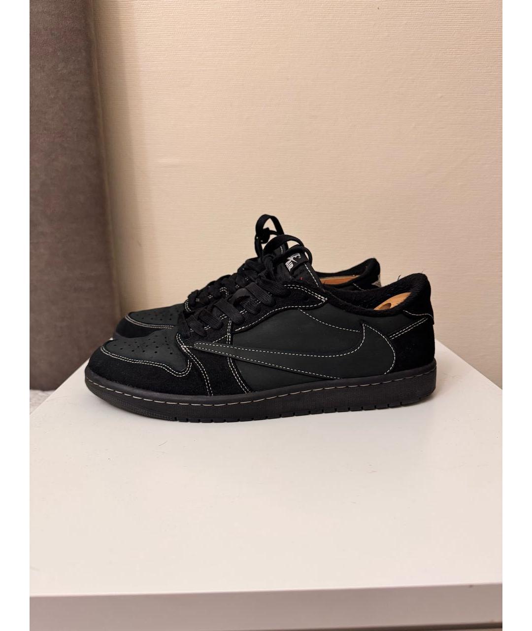 CACTUS JACK BY TRAVIS SCOTT Черные низкие кроссовки / кеды, фото 4