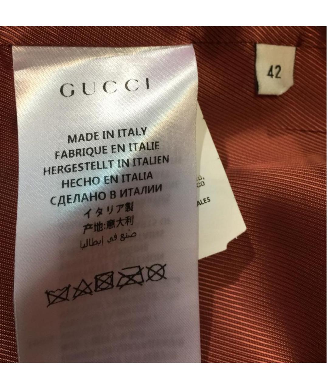 GUCCI Мульти шерстяной жакет/пиджак, фото 3