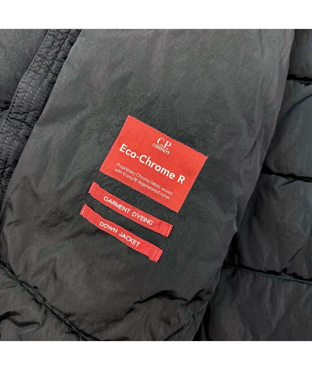 CP COMPANY Темно-синий полиамидовый пуховик, фото 8
