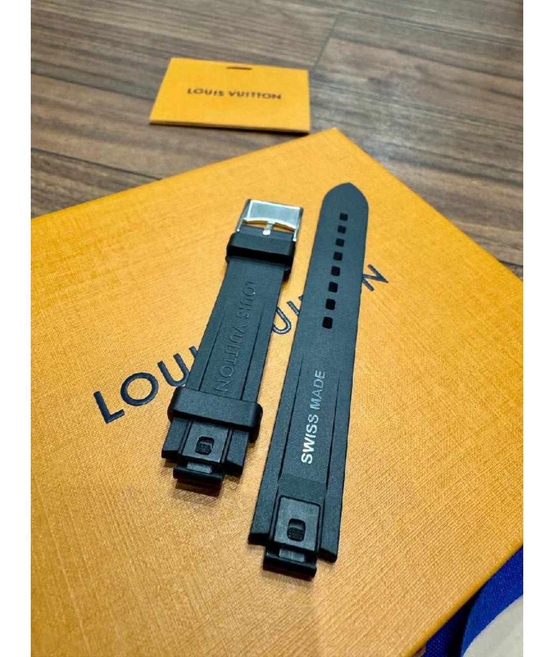 LOUIS VUITTON Черный ремень, фото 3