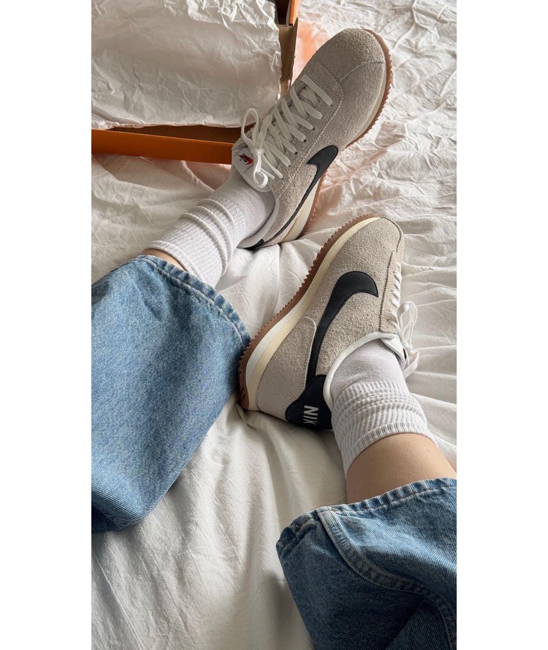 NIKE Бежевые кроссовки, фото 3