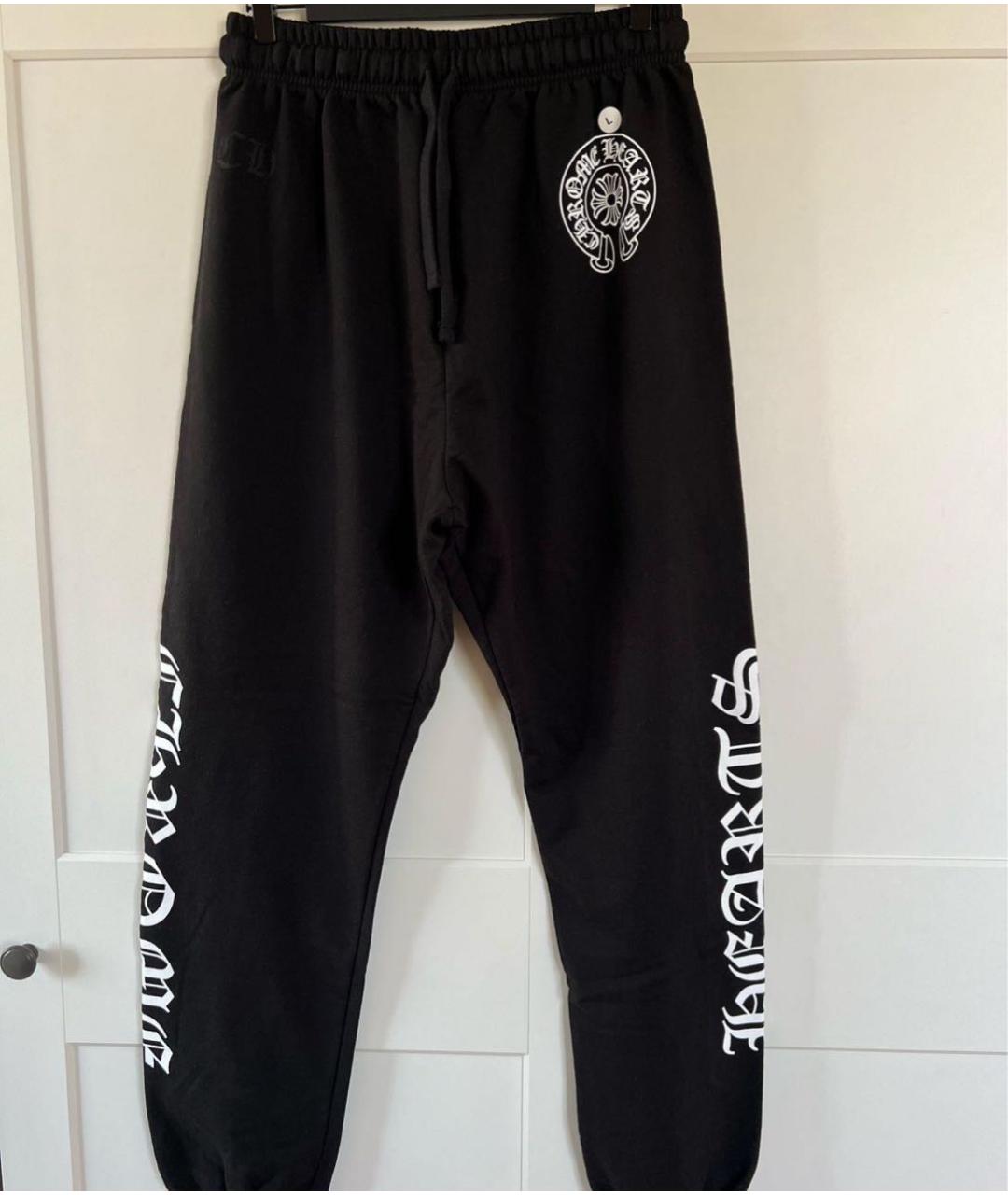 CHROME HEARTS Черные спортивные брюки и шорты, фото 3