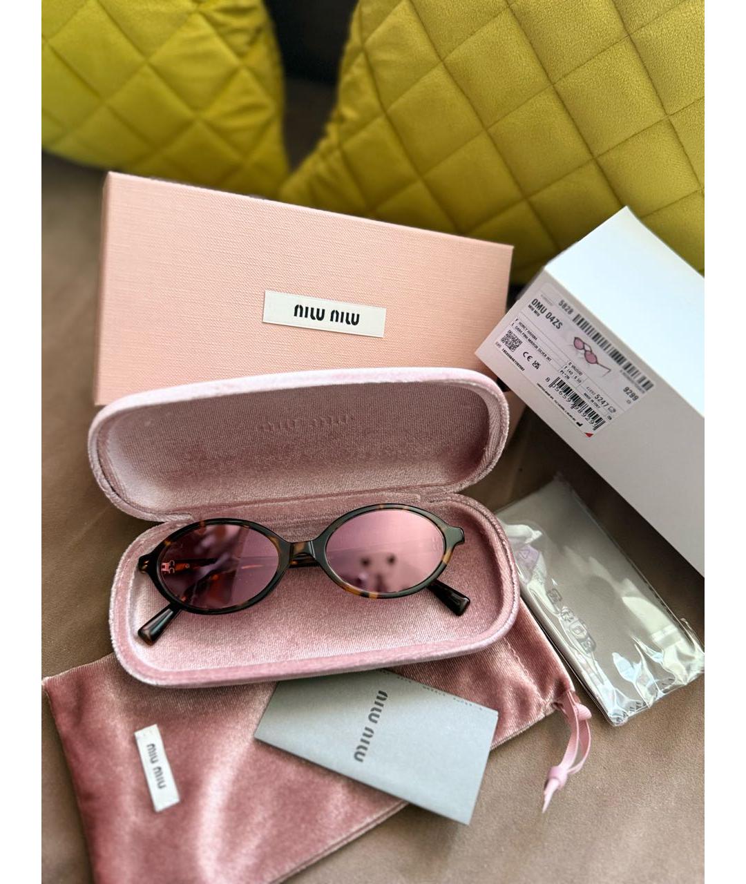 MIU MIU Солнцезащитные очки, фото 3