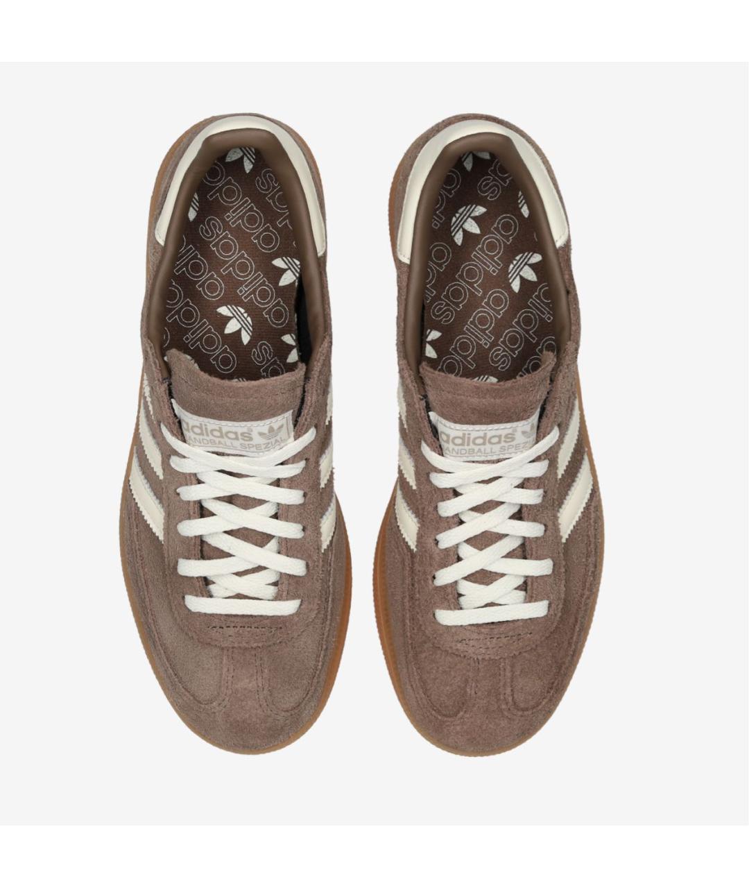 ADIDAS Бежевые замшевые кеды, фото 2