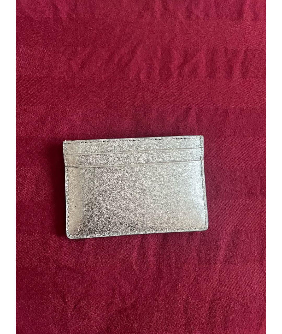 FURLA Серебряная кожаная визитница, фото 3