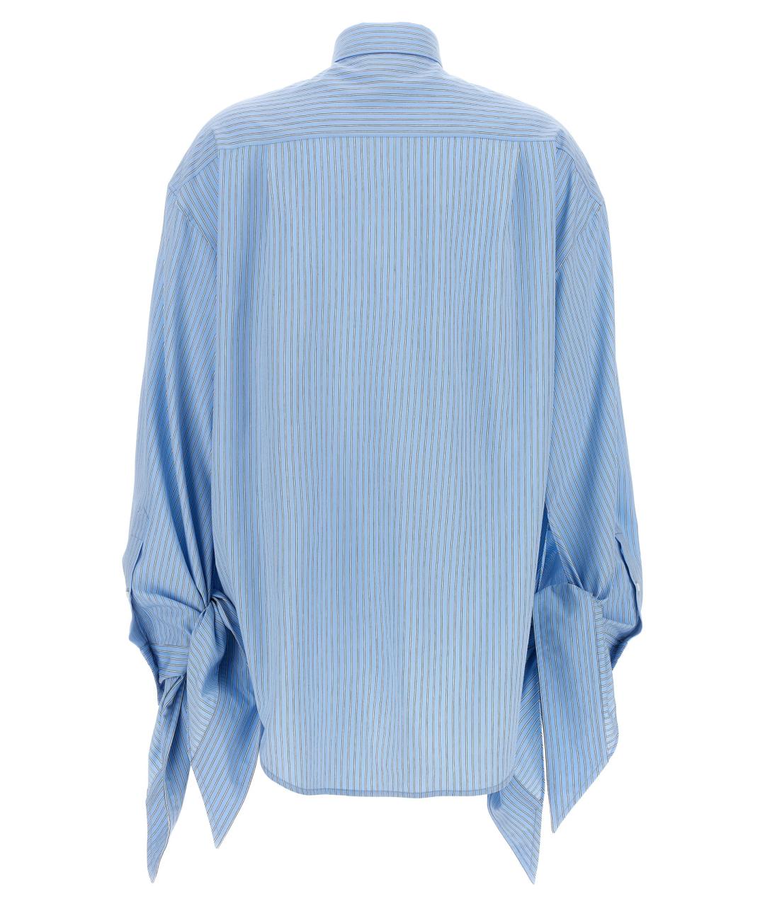 BALENCIAGA Голубая блузы, фото 2