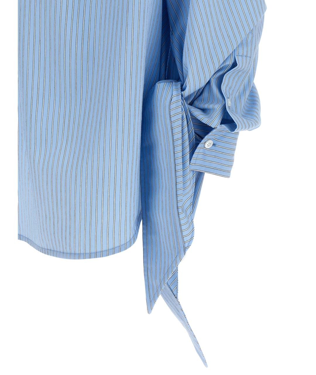 BALENCIAGA Голубая блузы, фото 4