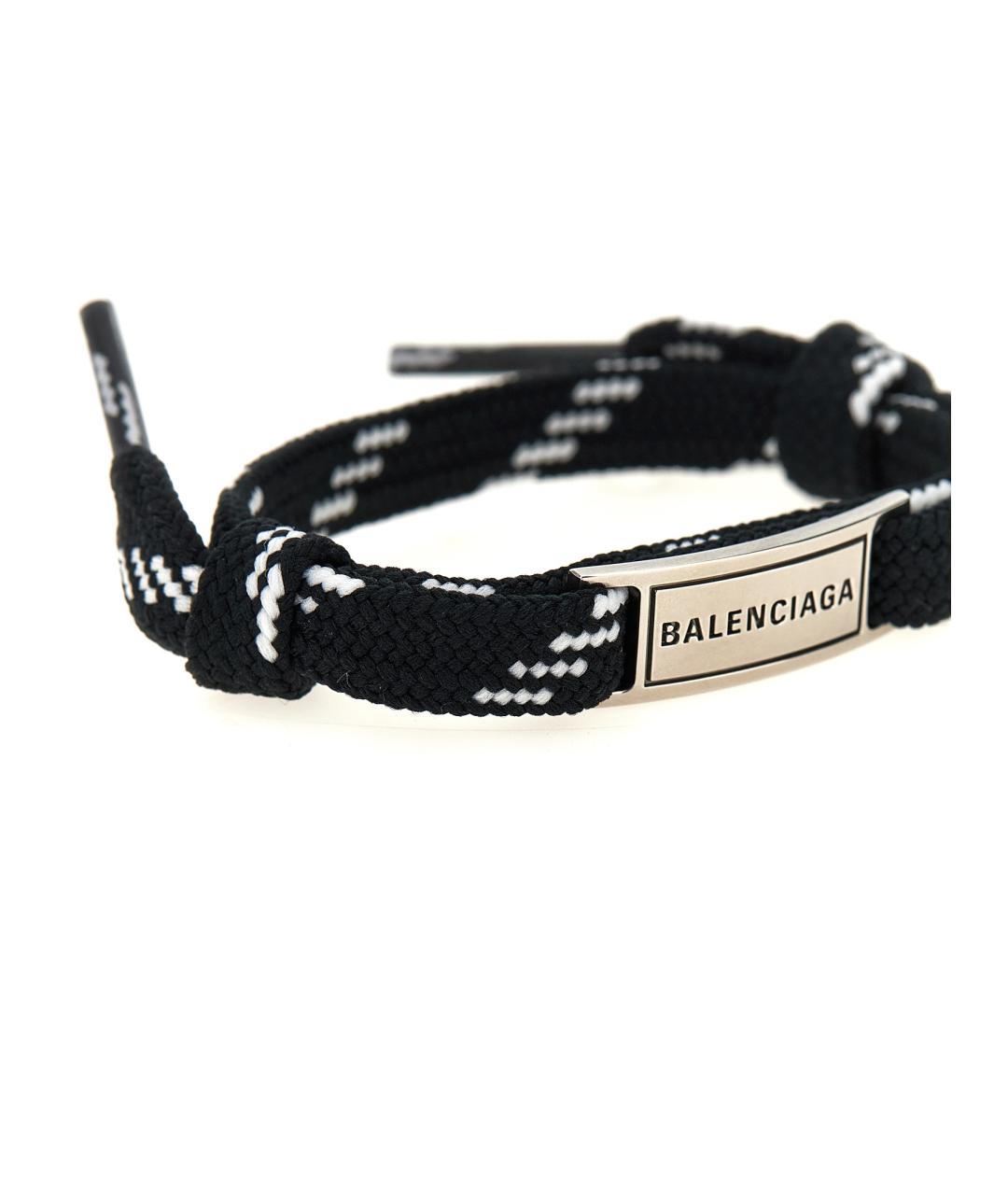 BALENCIAGA Черный браслет, фото 3