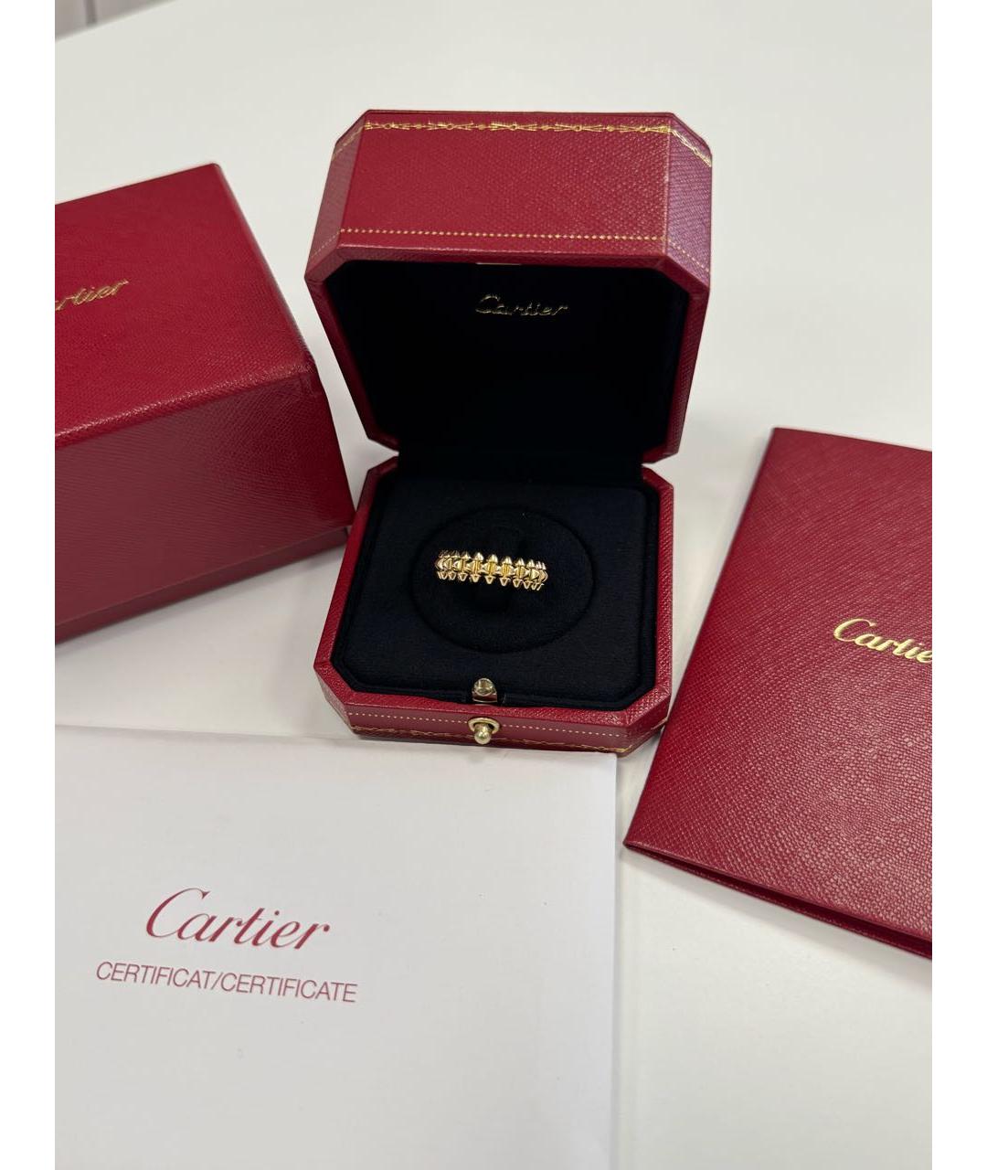 CARTIER Золотое кольцо из желтого золота, фото 7