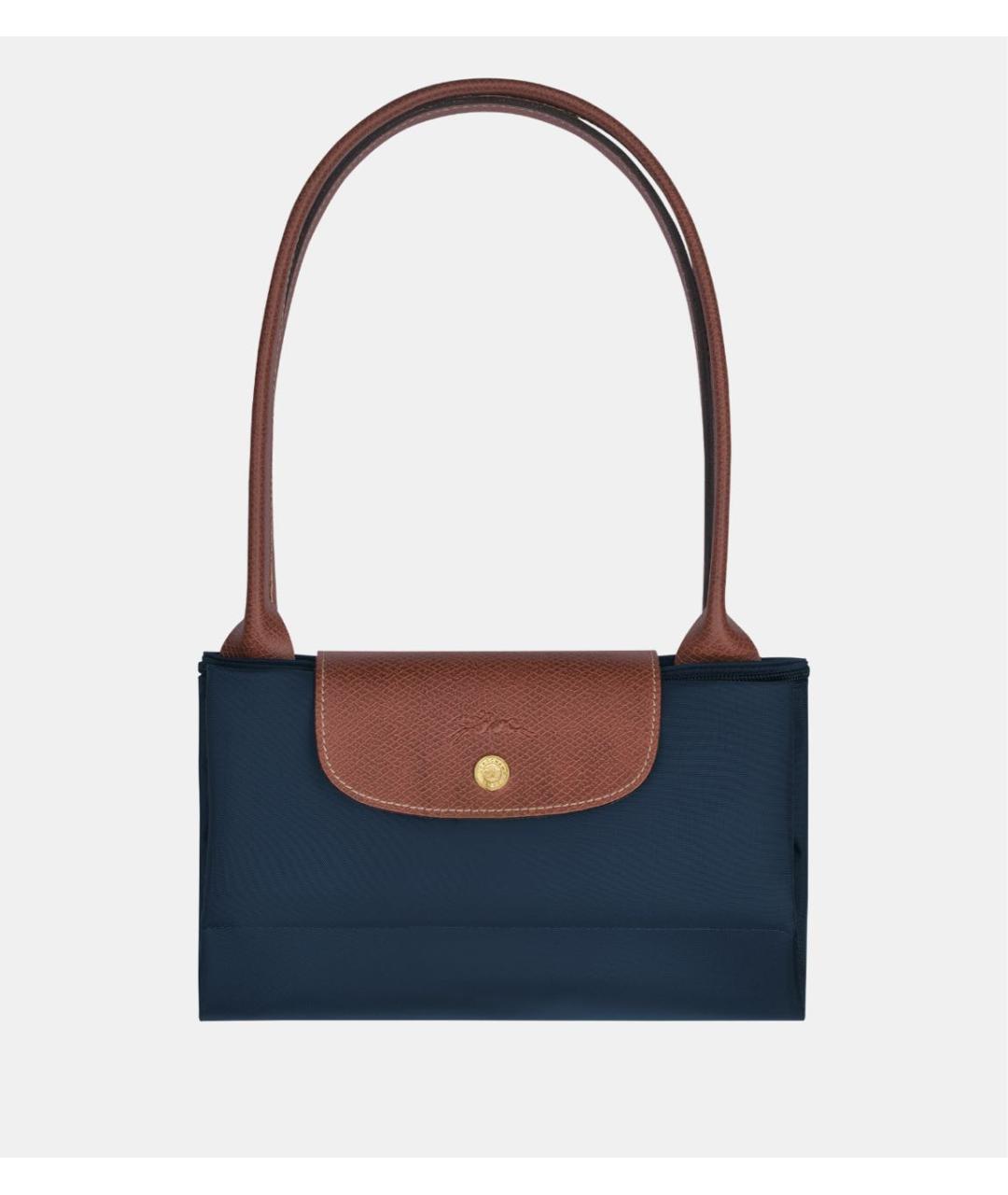 LONGCHAMP Темно-синяя сумка тоут, фото 4