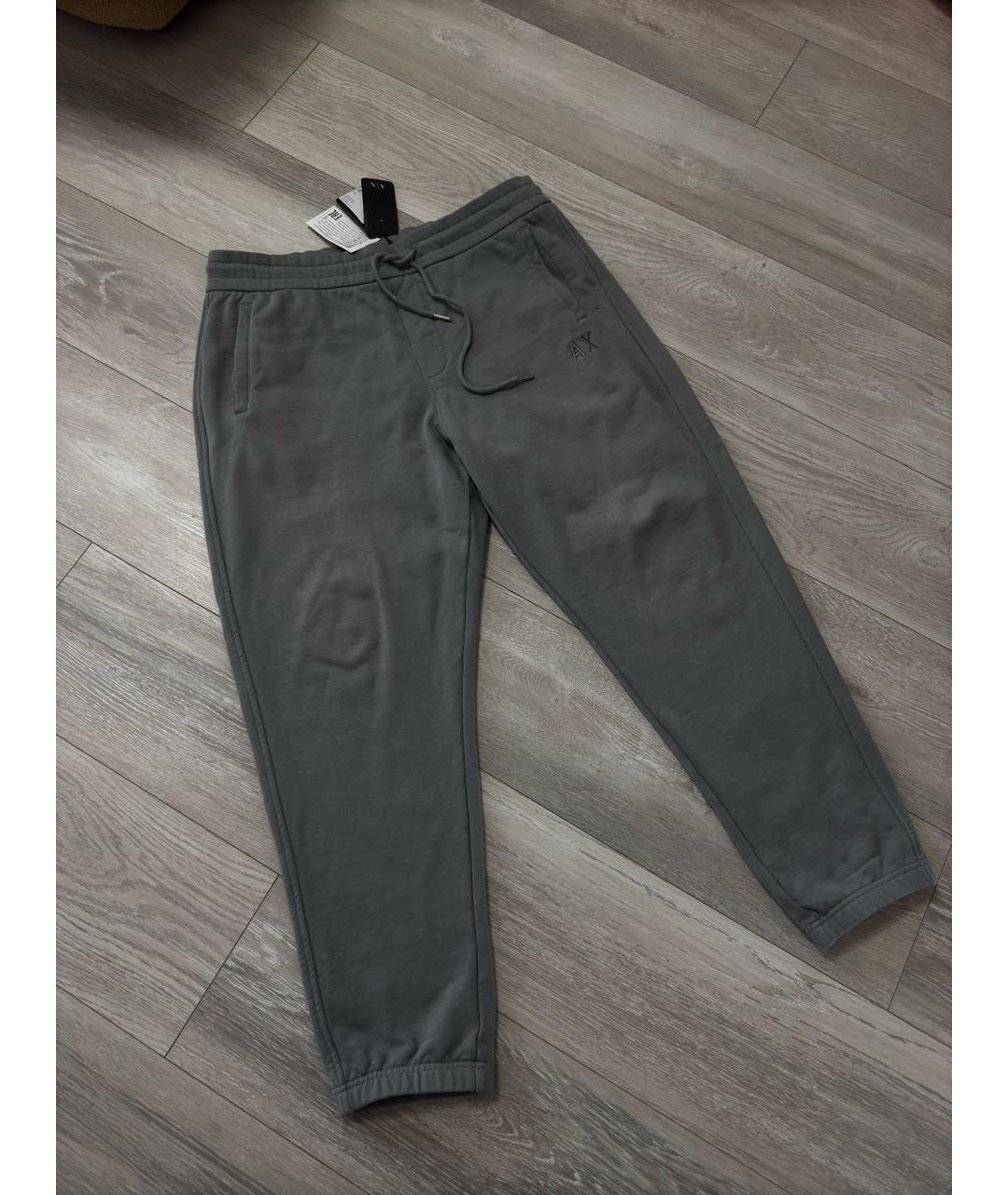 ARMANI EXCHANGE Бежевые классические брюки, фото 5