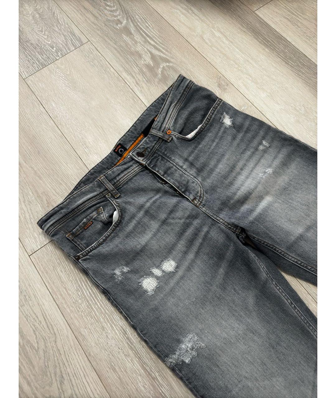 HUGO BOSS Серые джинсы скинни, фото 2