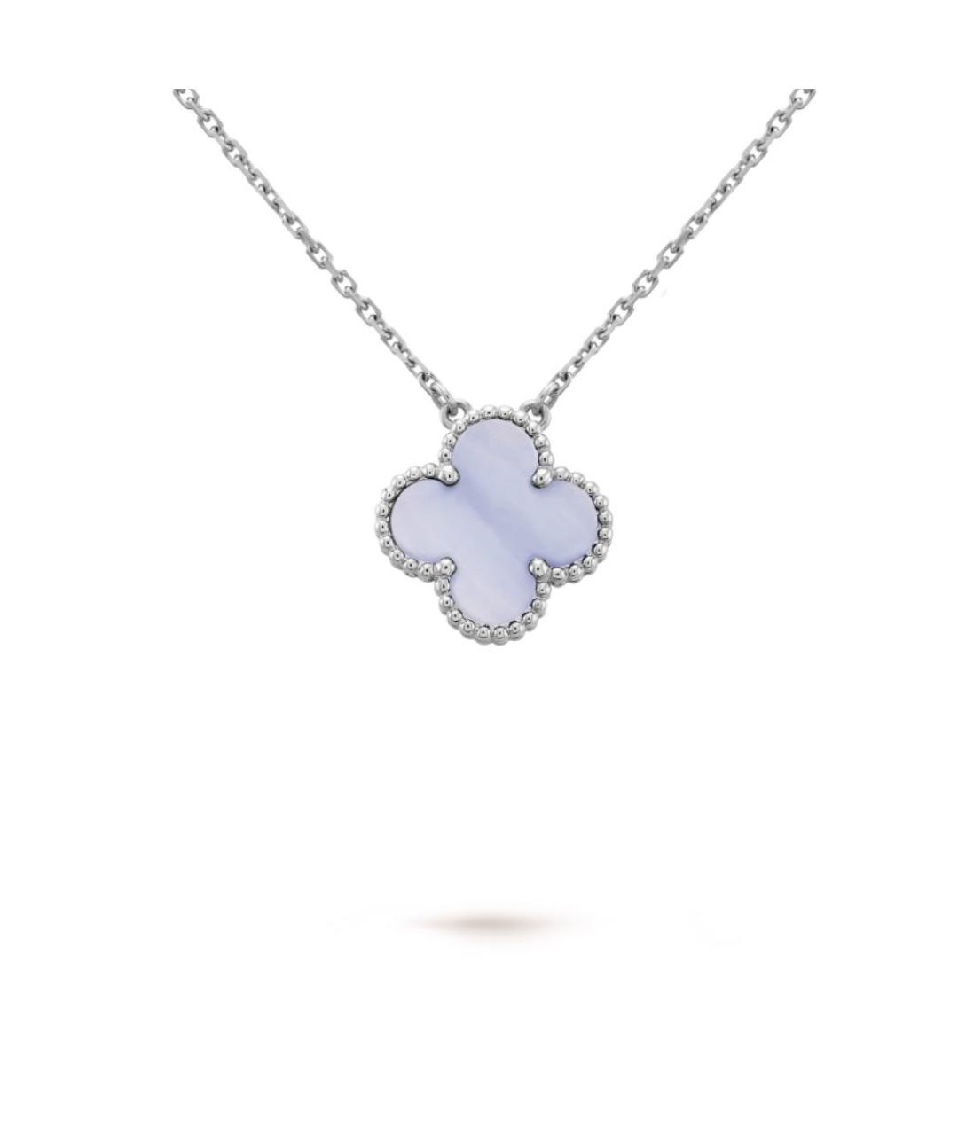 VAN CLEEF & ARPELS Фиолетовое колье из белого золота, фото 4