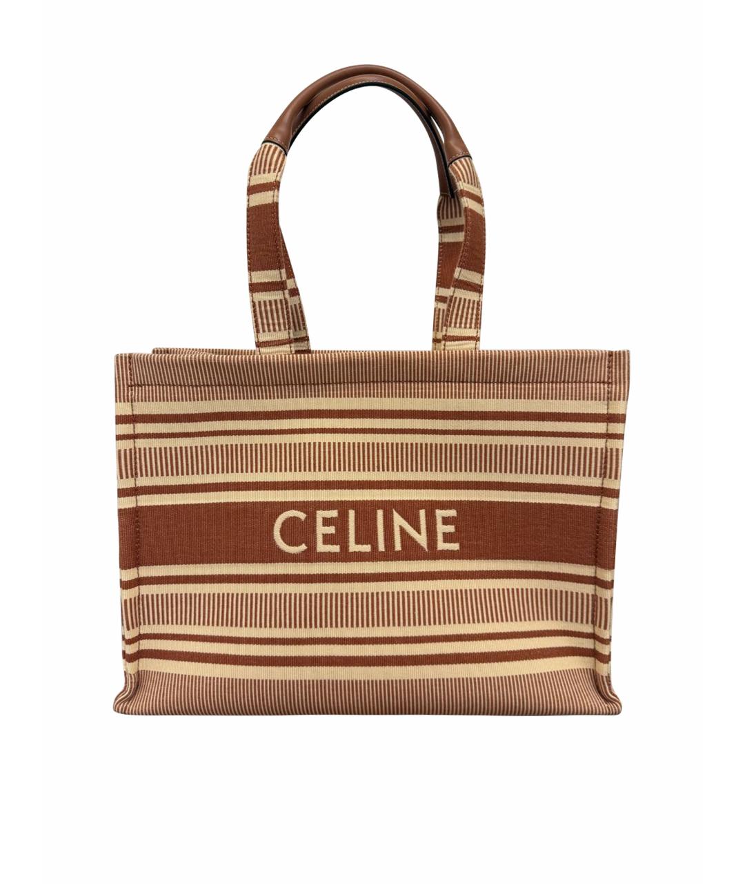 CELINE Оранжевая пляжная сумка, фото 1