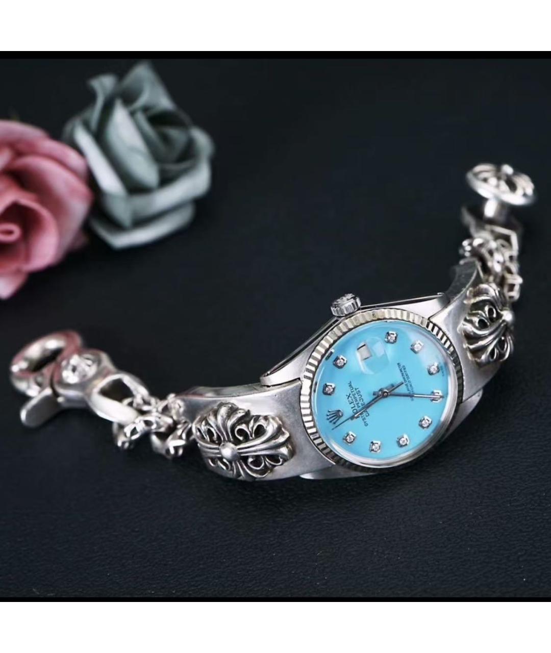 CHROME HEARTS Серебряные часы, фото 2