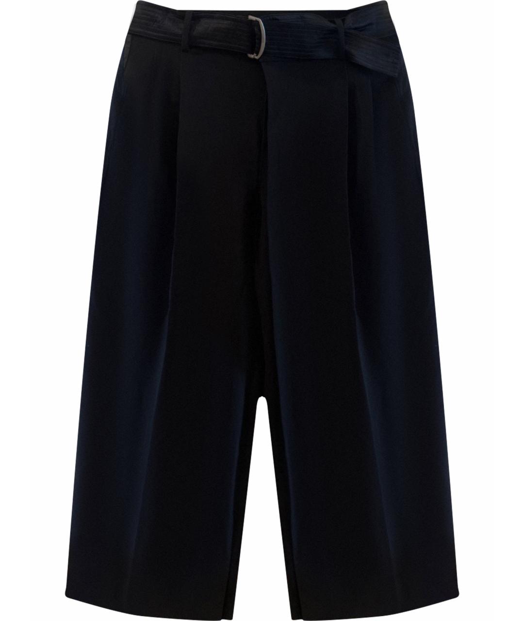 WEEKEND MAX MARA Черные ацетатные кюлоты, фото 1