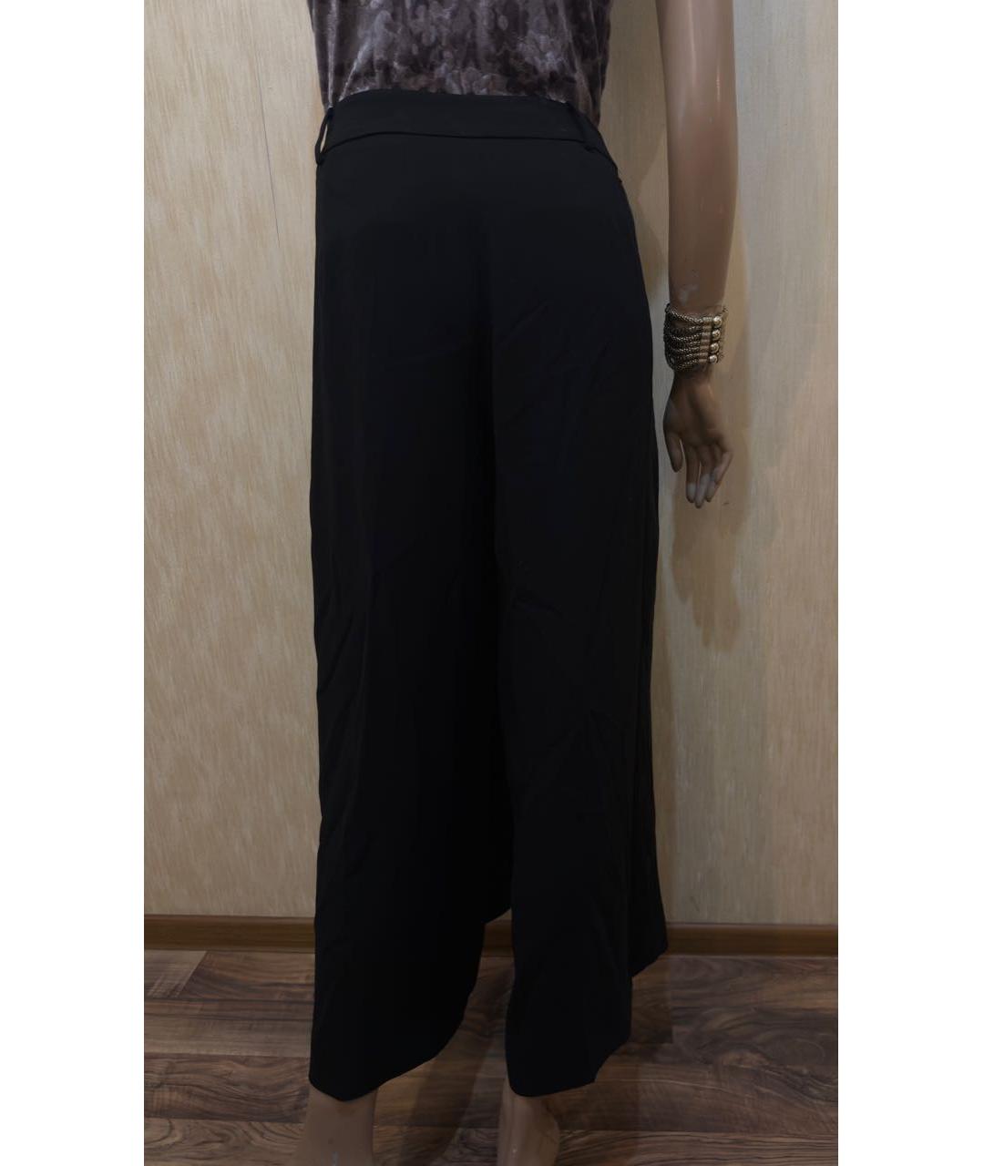 WEEKEND MAX MARA Черные ацетатные кюлоты, фото 7