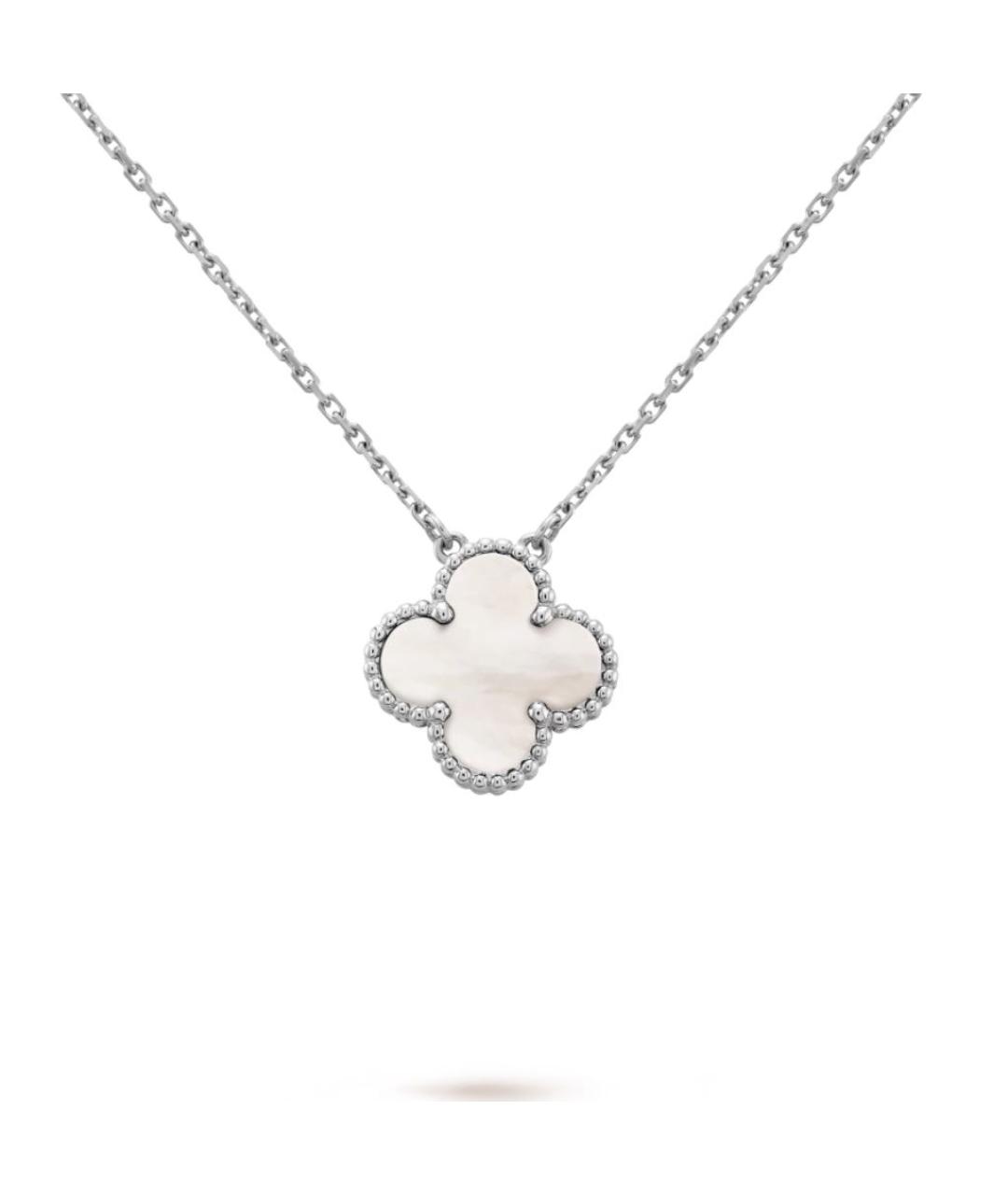 VAN CLEEF & ARPELS Белое колье из белого золота, фото 4